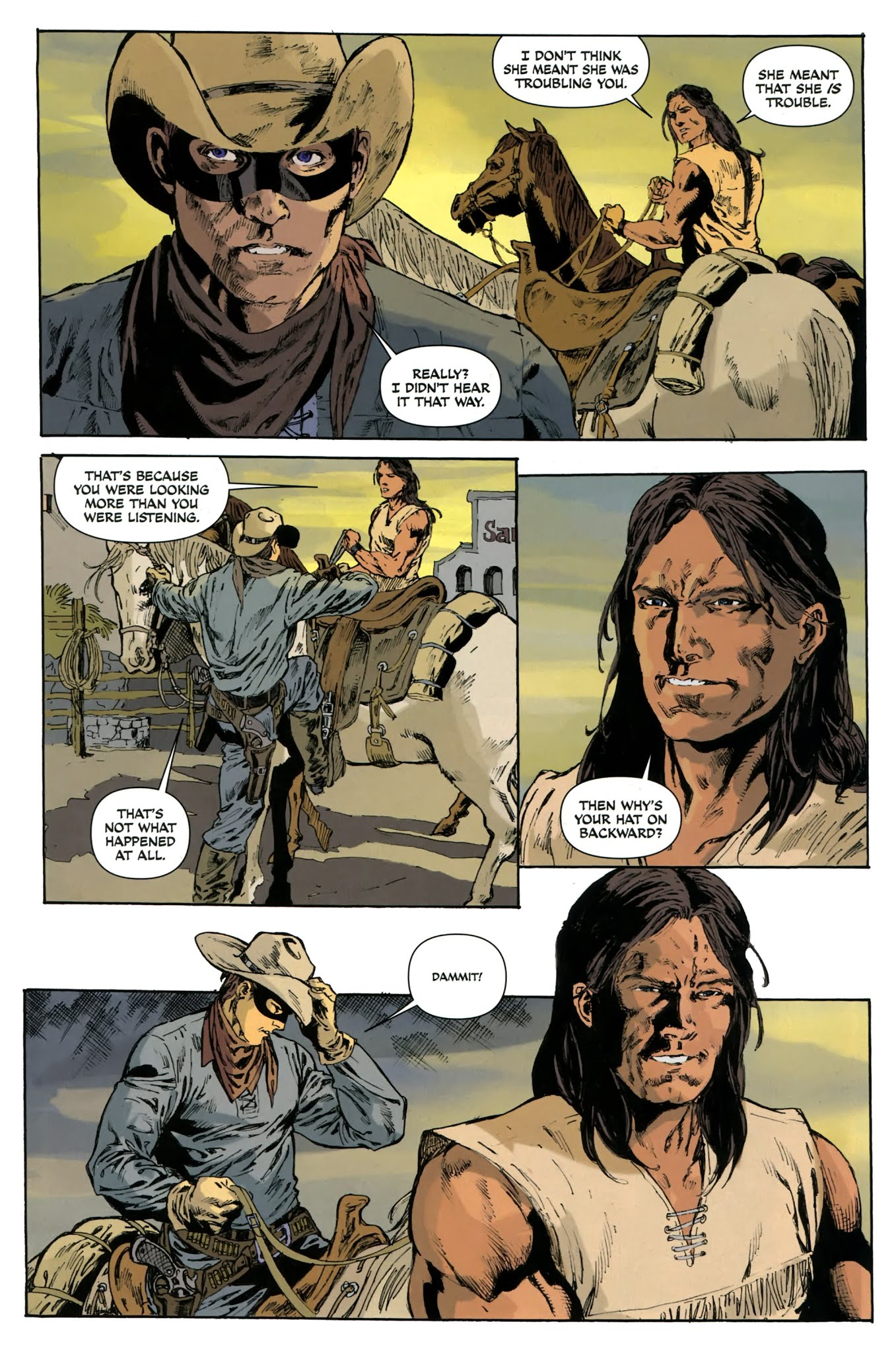 Read online The Lone Ranger: Vindicated comic -  Issue #1 - 19
