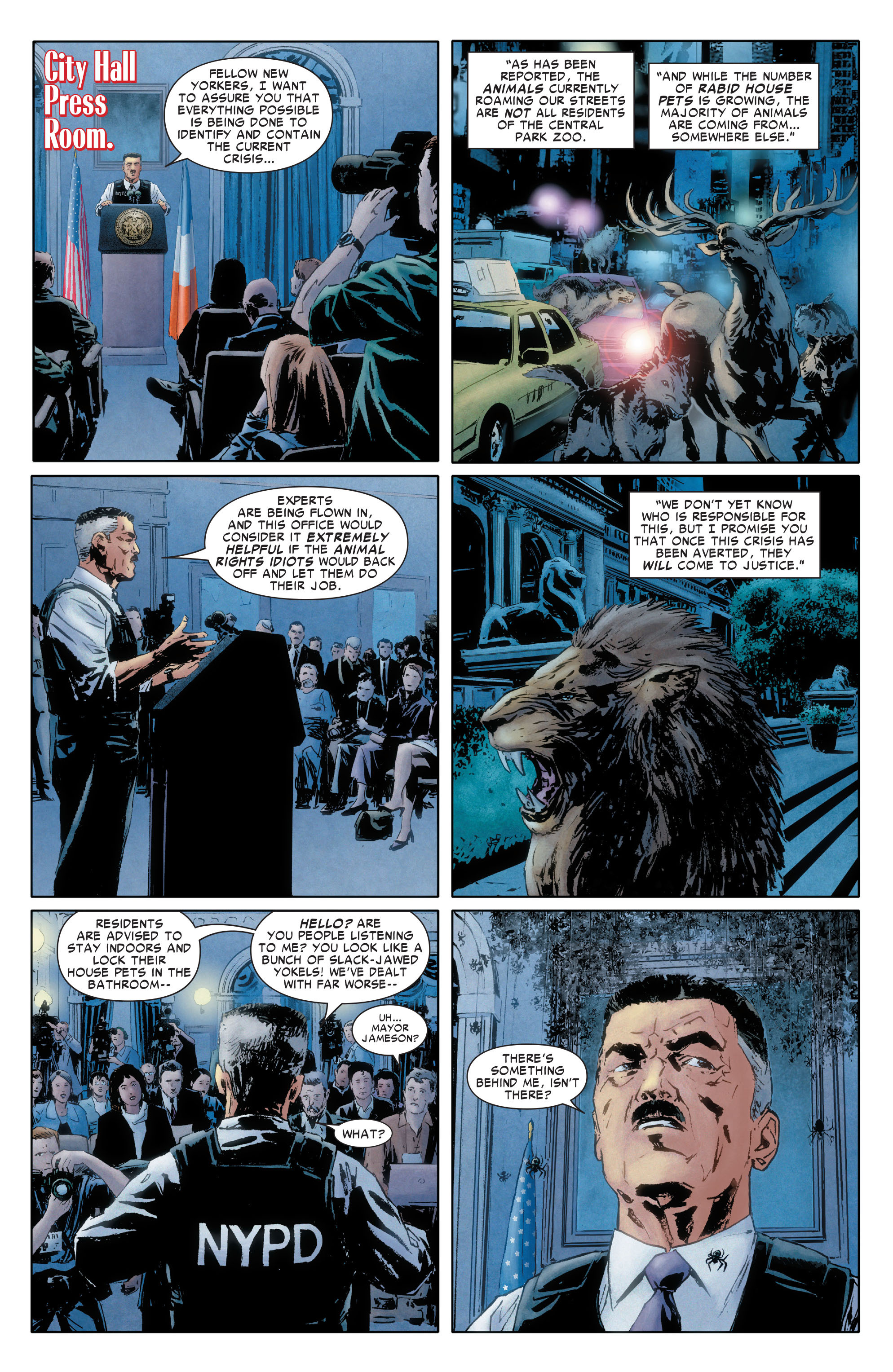 Read online Amazing Spider-Man: Grim Hunt comic -  Issue # TPB (Part 2) - 15