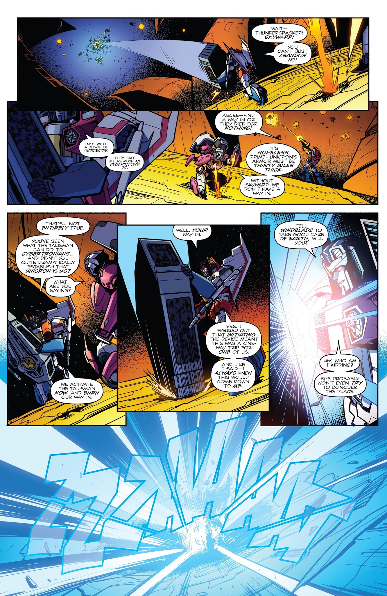 Read online Transformers: Unicron comic -  Issue #6 - 12