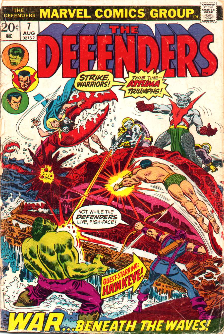 The Defenders (1972) Issue #7 #8 - English 1