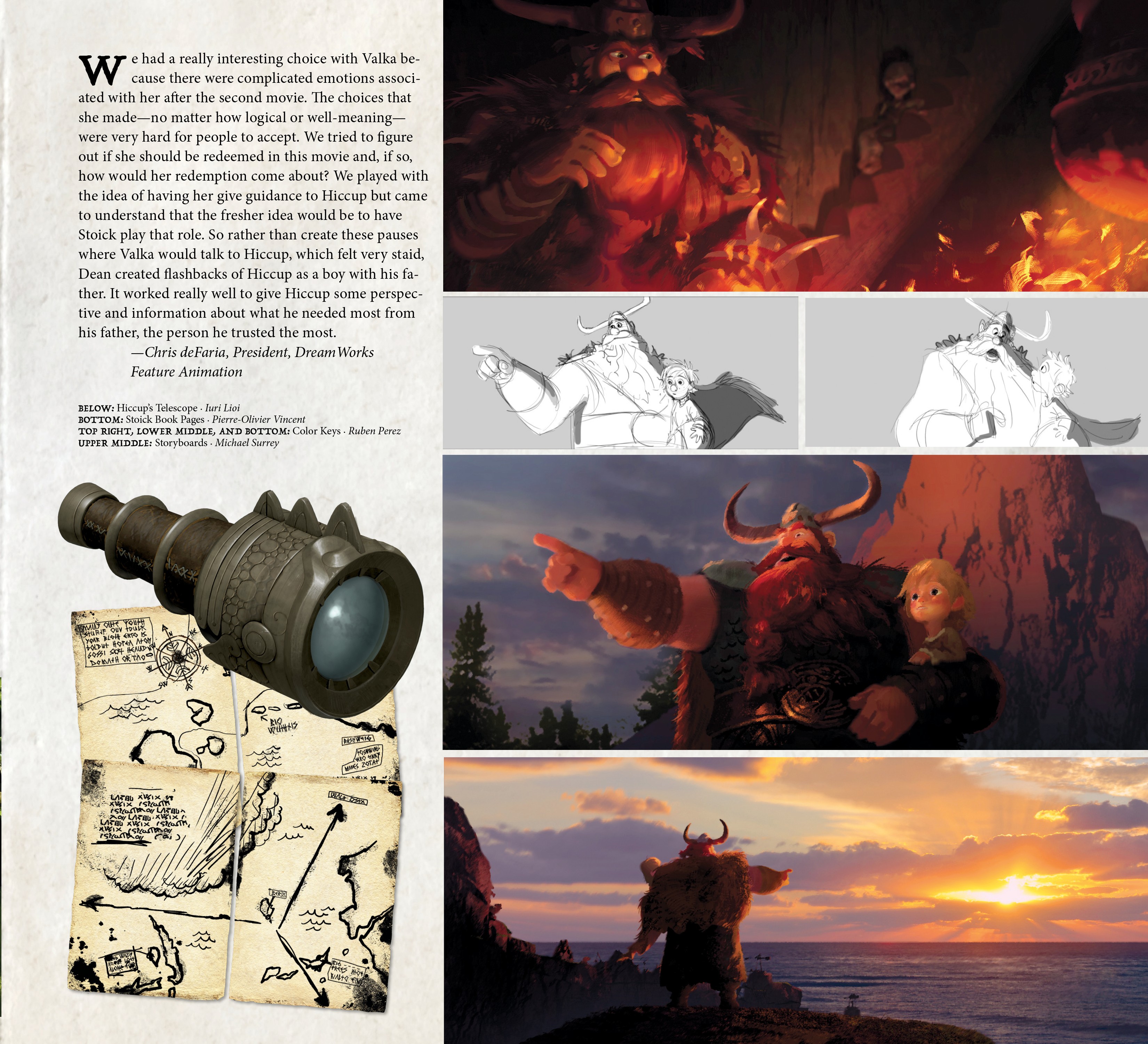 Read online The Art of How to Train Your Dragon: The Hidden World comic -  Issue # TPB - 50