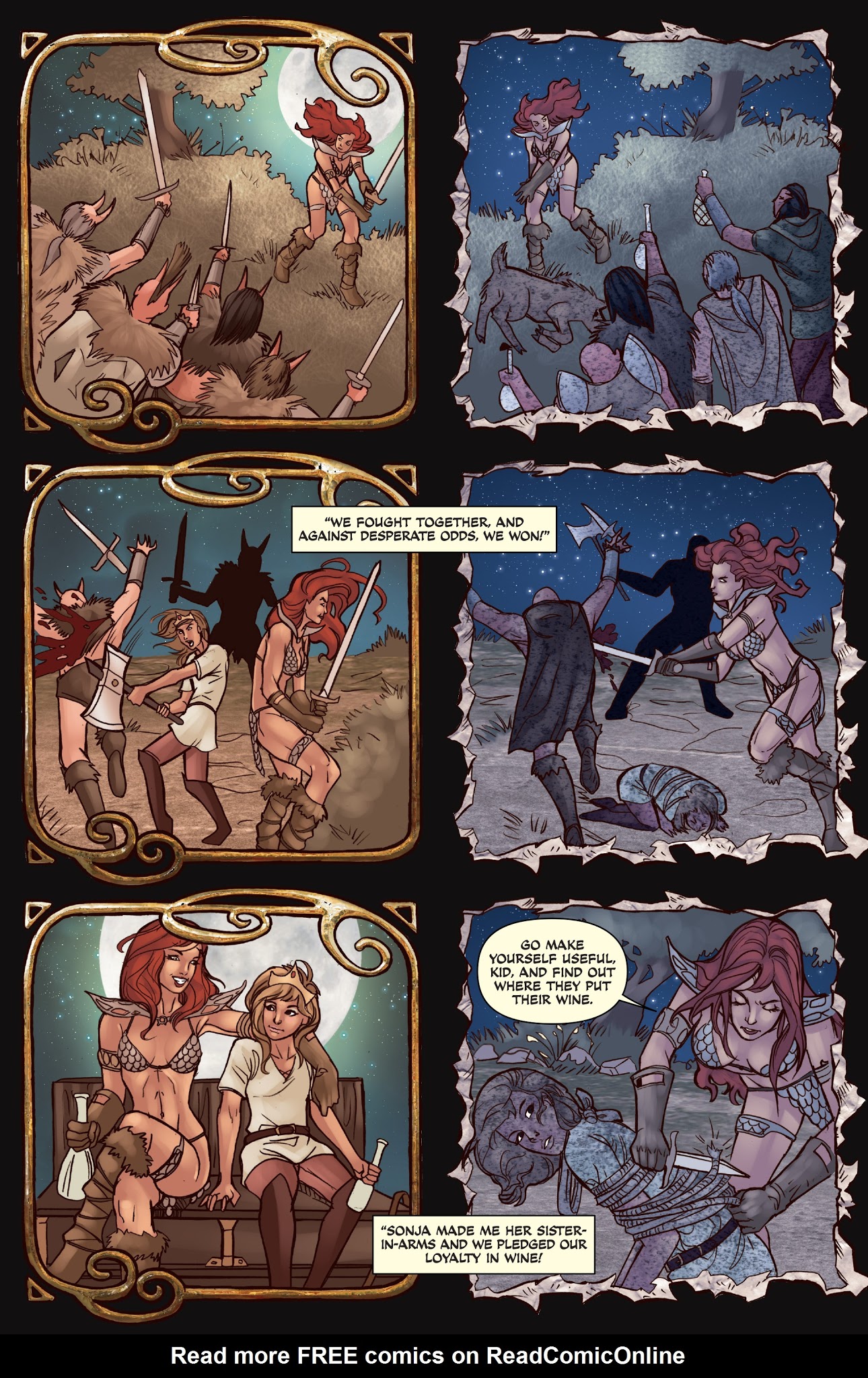 Read online Legends of Red Sonja comic -  Issue # TPB - 81