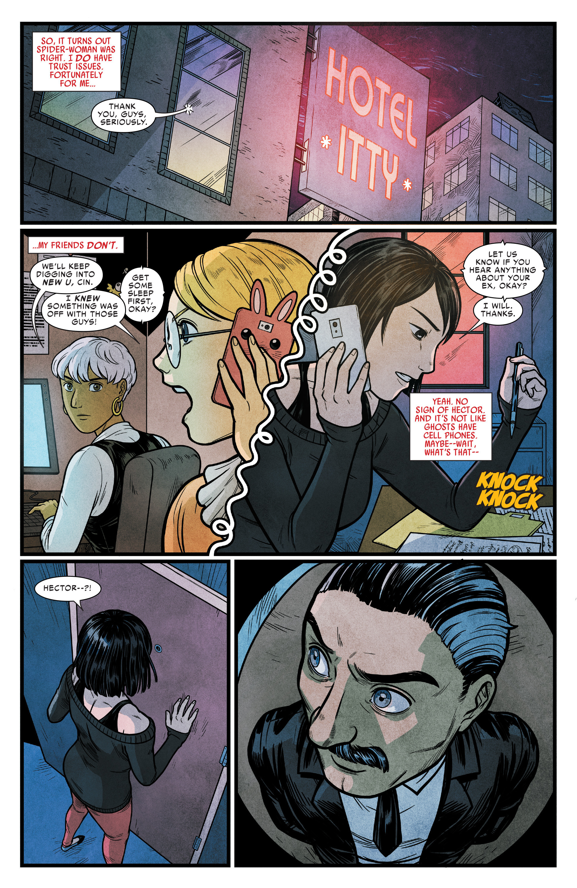 Read online Silk (2016) comic -  Issue #15 - 17