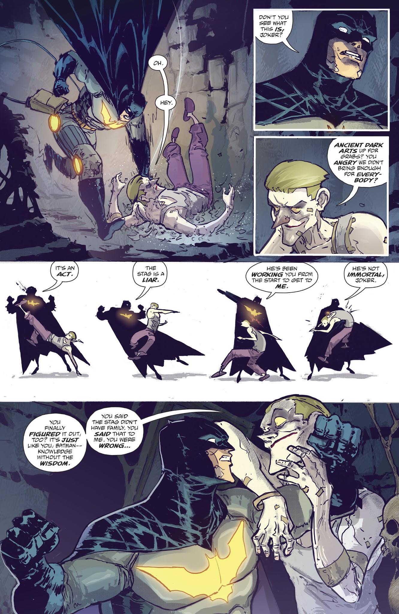 Read online Batman/Shadow comic -  Issue #5 - 17