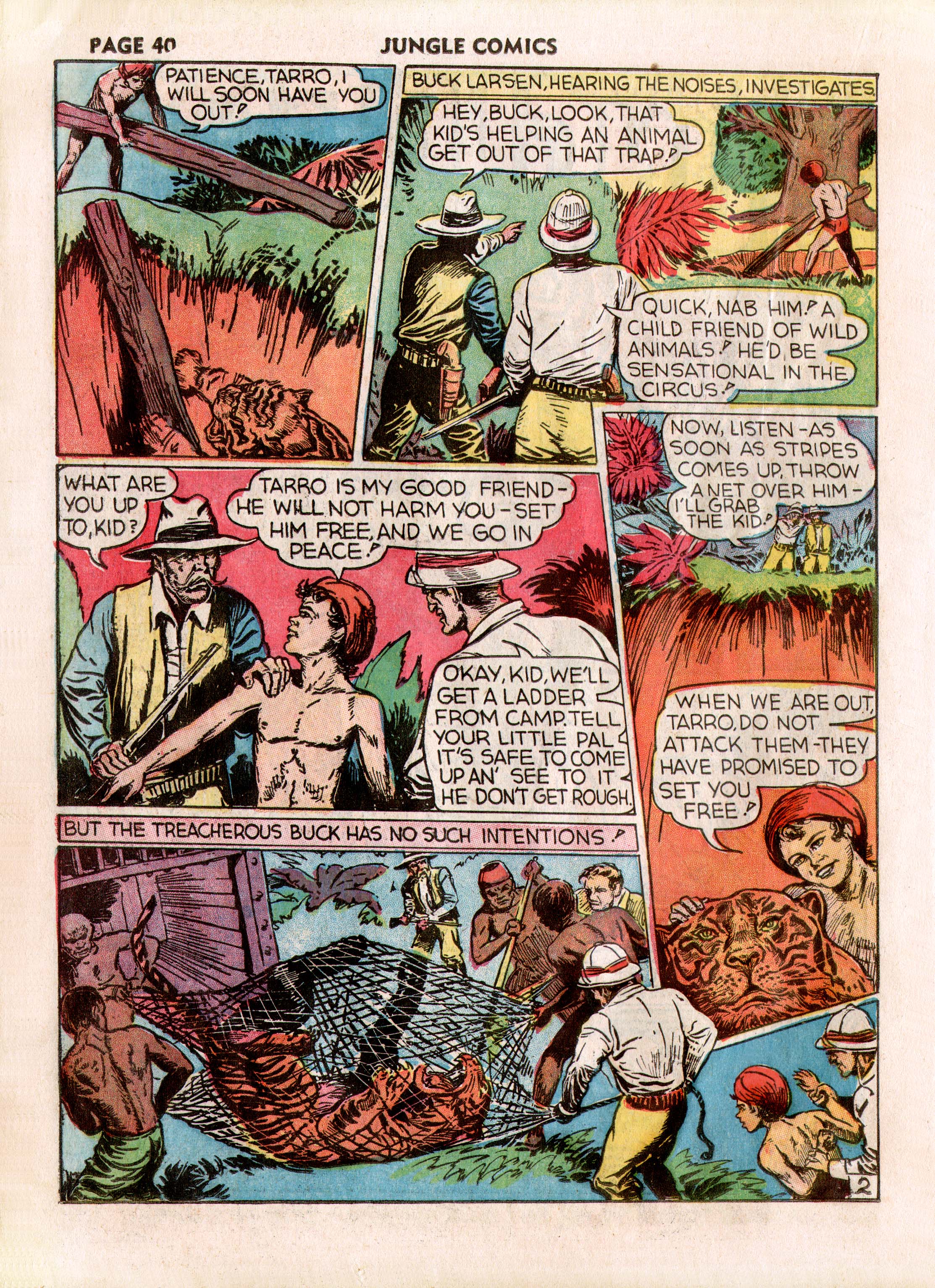 Read online Jungle Comics comic -  Issue #3 - 42