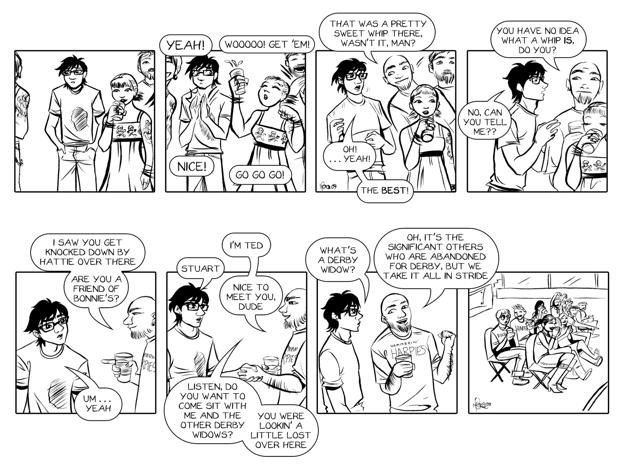 Read online Bonnie N. Collide, Nine to Five comic -  Issue #1 - 20