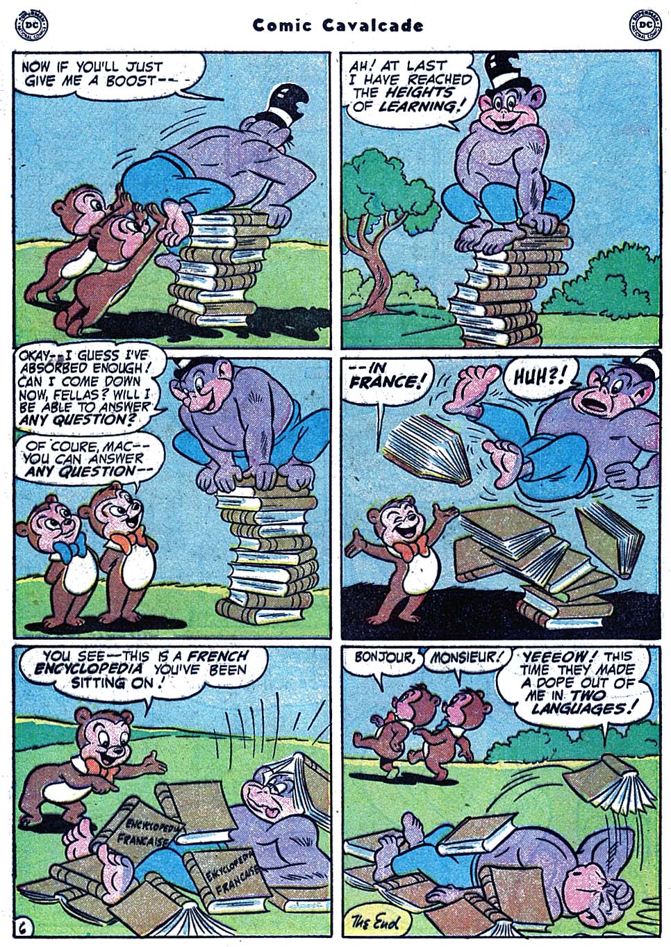 Read online Comic Cavalcade comic -  Issue #38 - 24