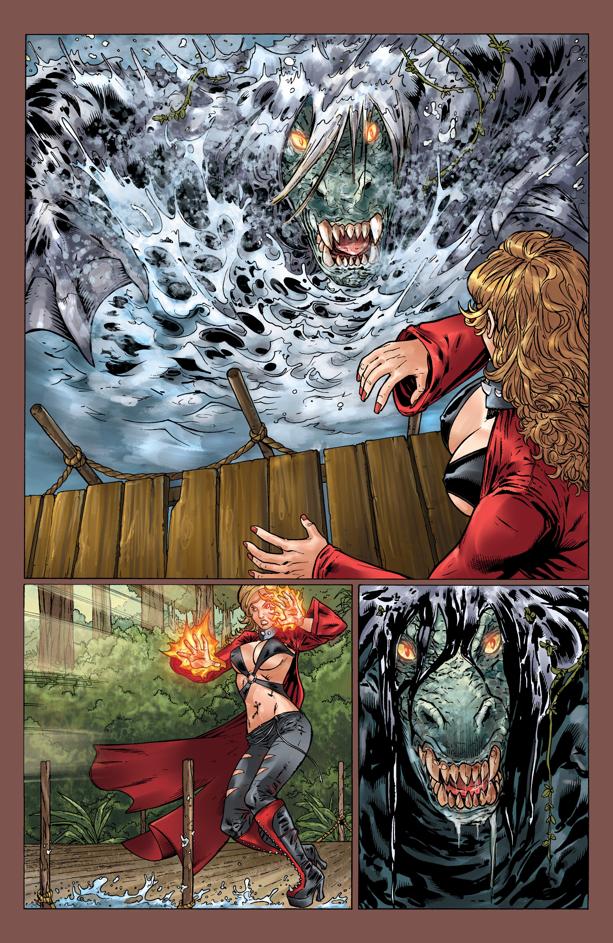 Read online War Goddess comic -  Issue #10 - 11