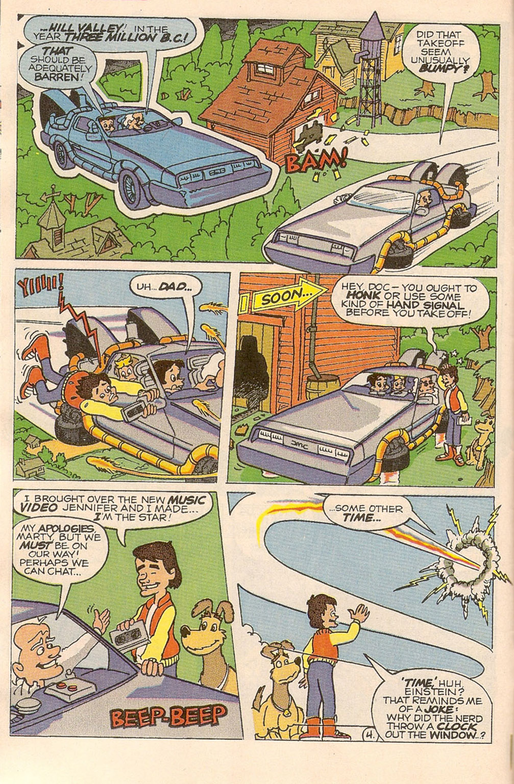 Read online Back to the Future (1991) comic -  Issue #2 - 6