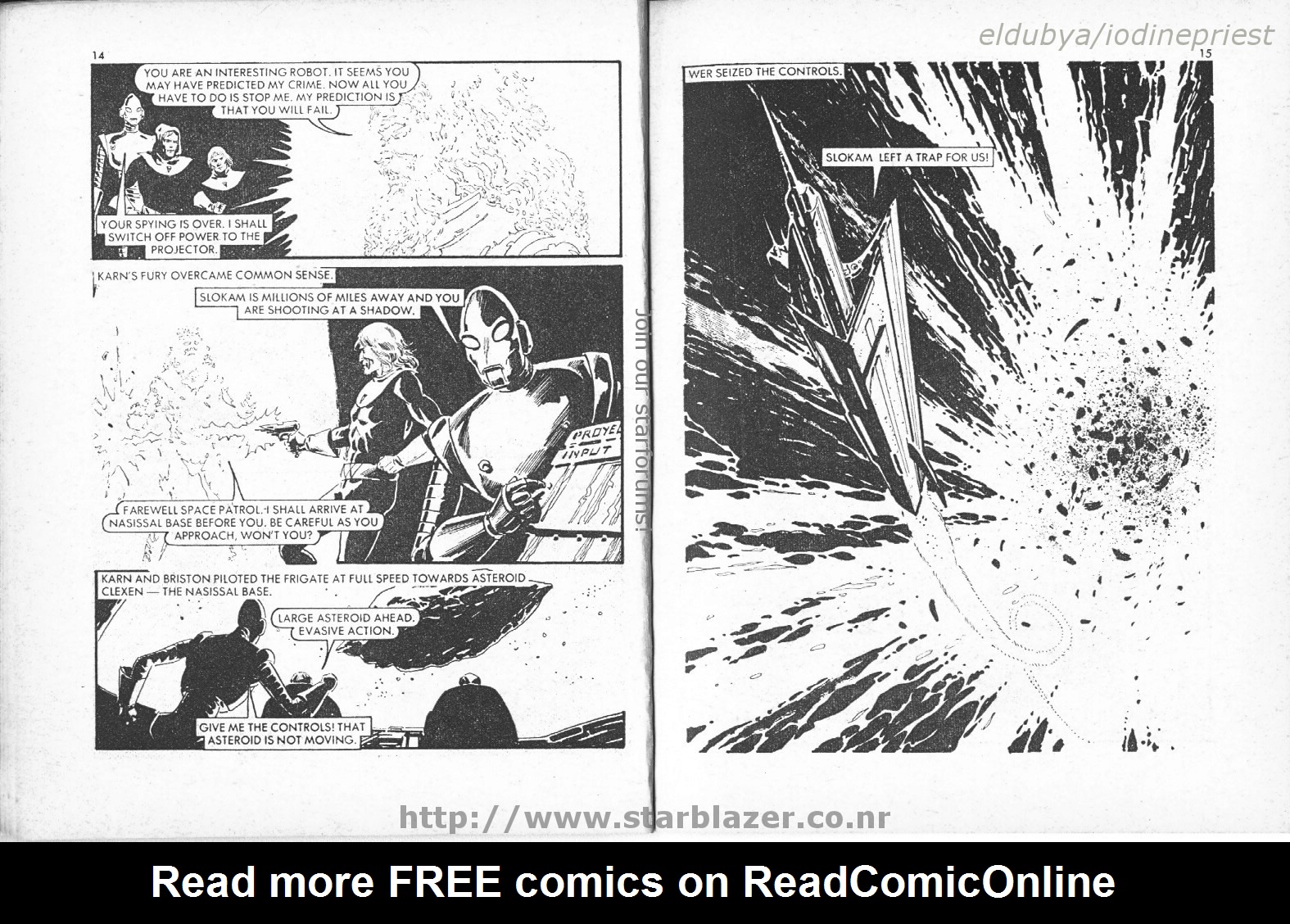 Read online Starblazer comic -  Issue #36 - 9