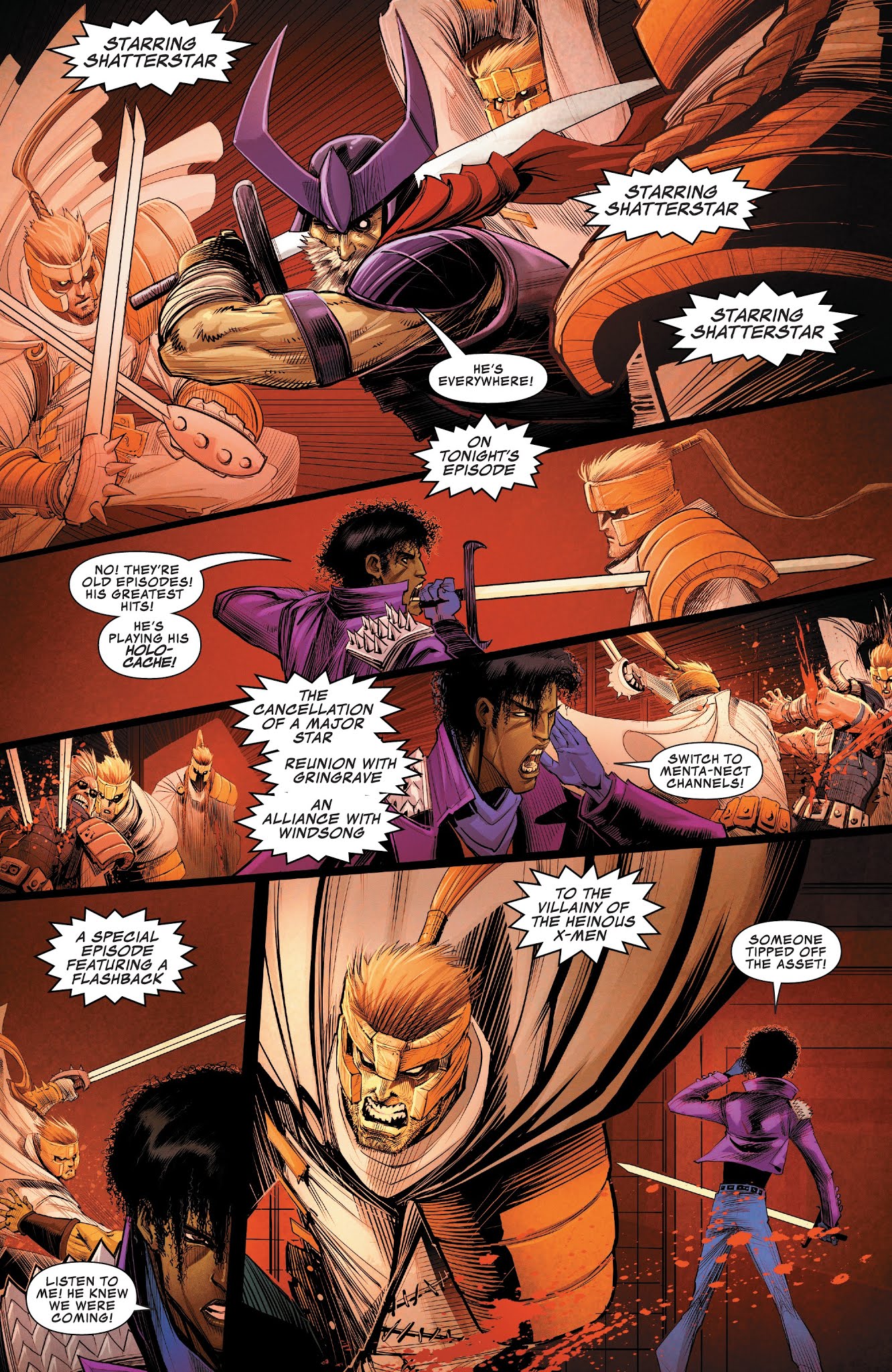 Read online Shatterstar comic -  Issue #4 - 11