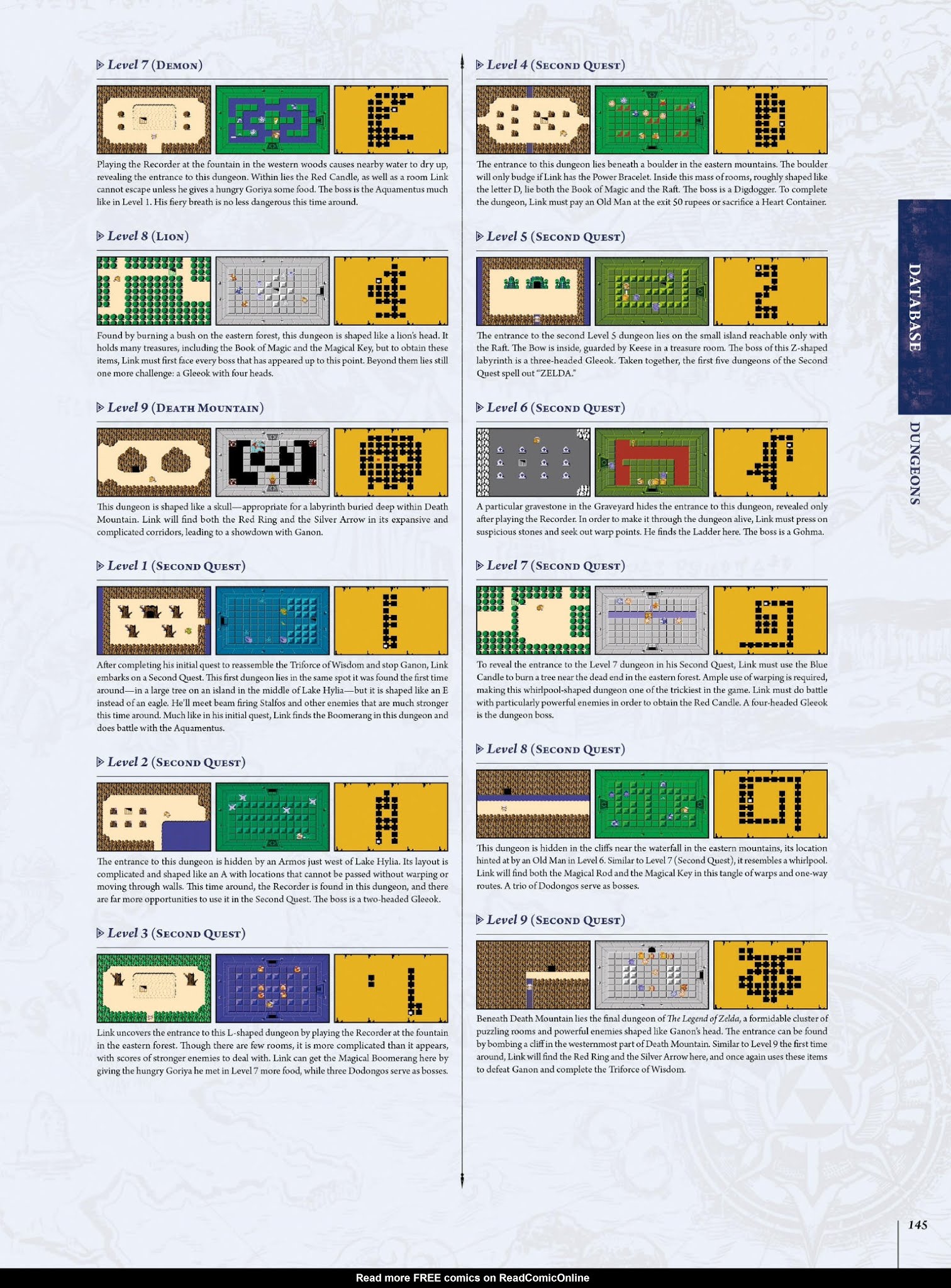 Read online The Legend of Zelda Encyclopedia comic -  Issue # TPB (Part 2) - 49
