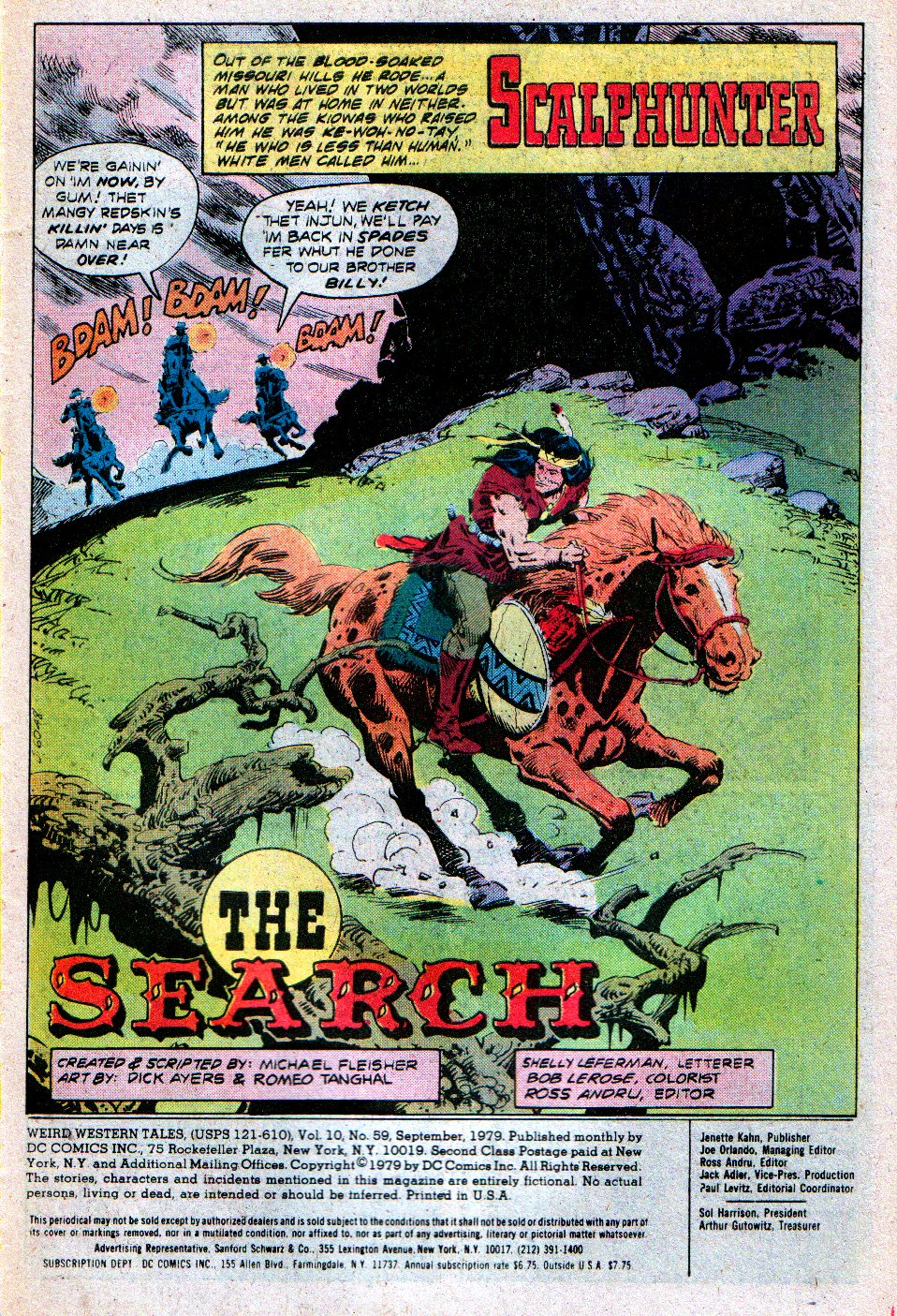 Read online Weird Western Tales (1972) comic -  Issue #59 - 2