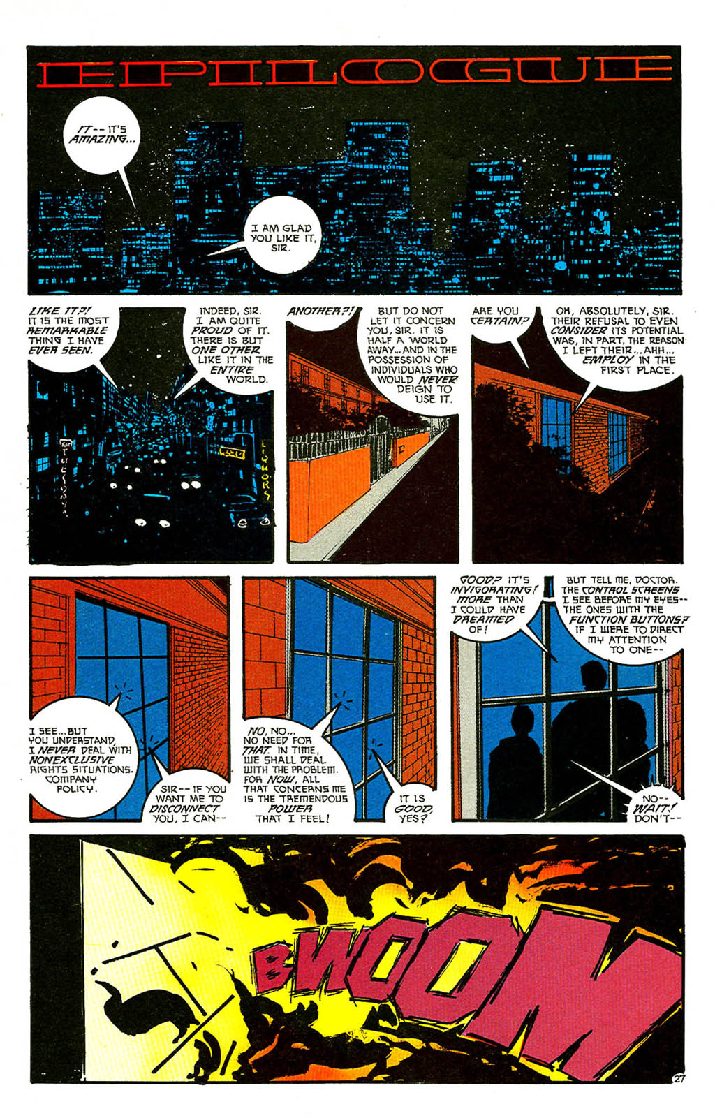 Read online The Shadow (1987) comic -  Issue #19 - 29