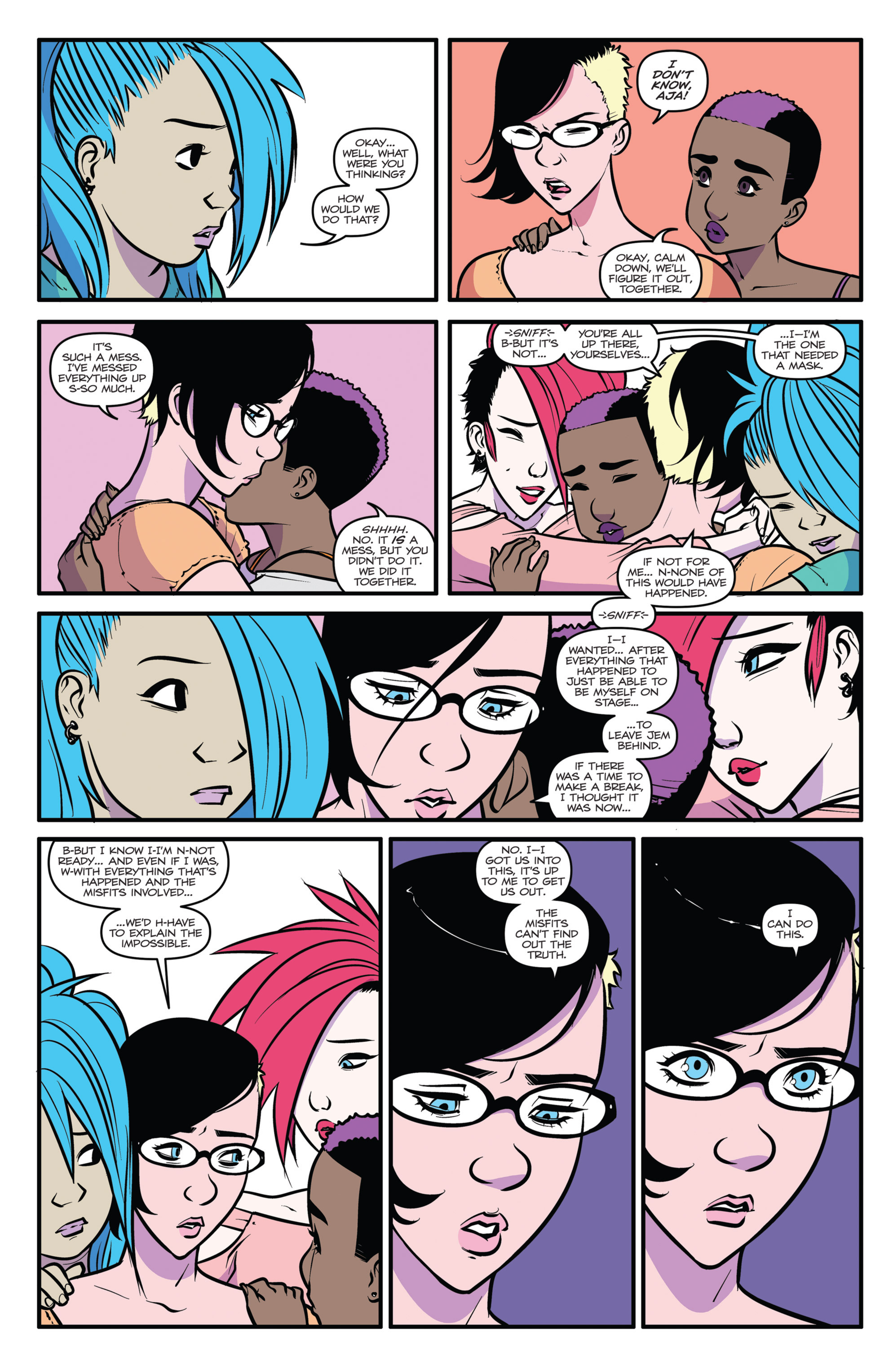 Read online Jem and The Holograms comic -  Issue #16 - 8