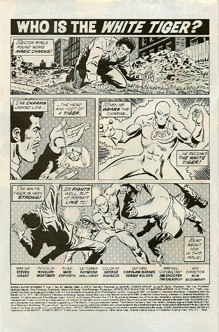 Read online Spidey Super Stories comic -  Issue #57 - 2