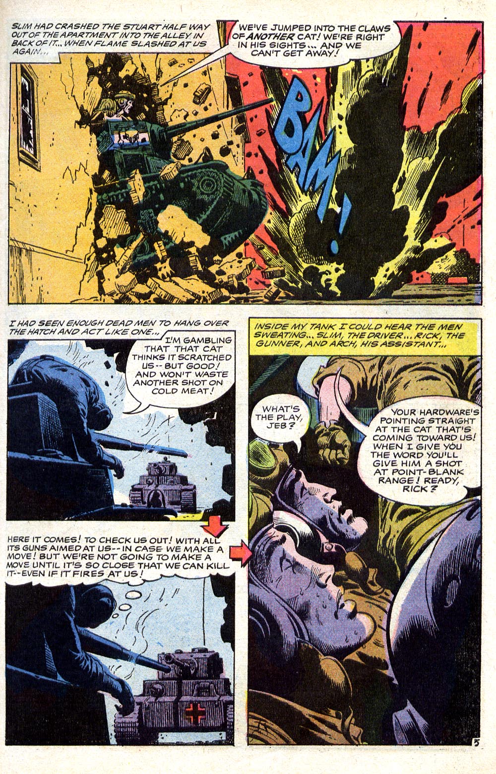 Read online G.I. Combat (1952) comic -  Issue #129 - 7