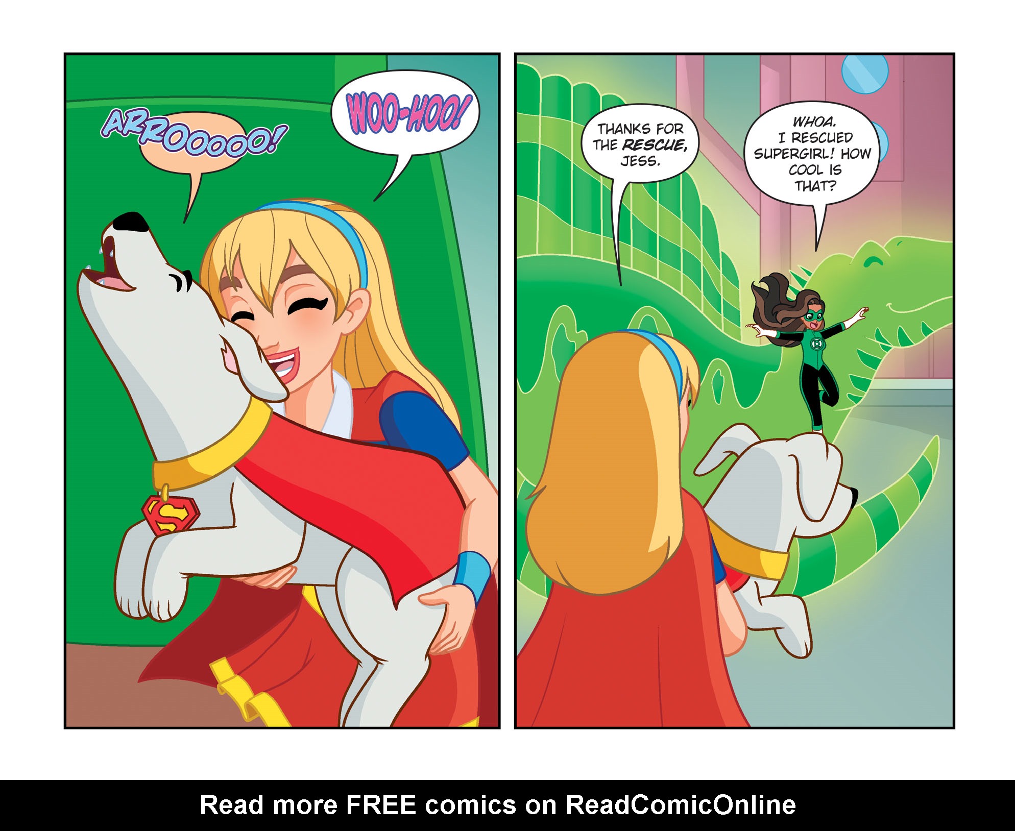 Read online DC Super Hero Girls: Spaced Out comic -  Issue #12 - 15