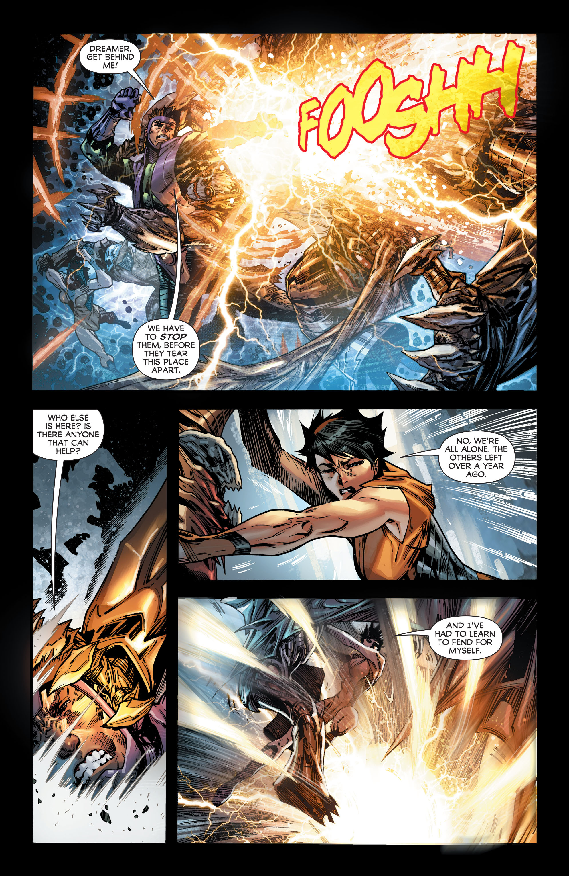 Read online Infinity Man and the Forever People: Futures End comic -  Issue # Full - 8