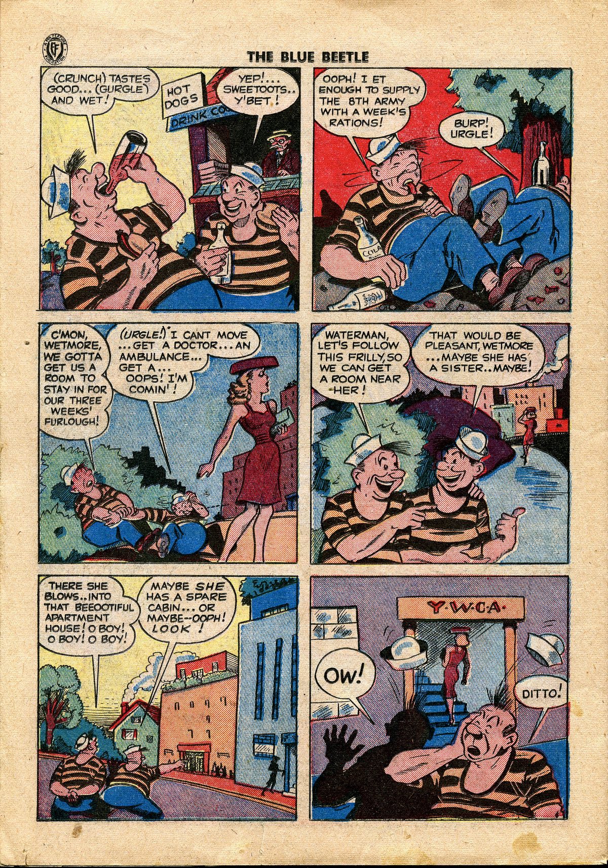 Read online The Blue Beetle comic -  Issue #34 - 29