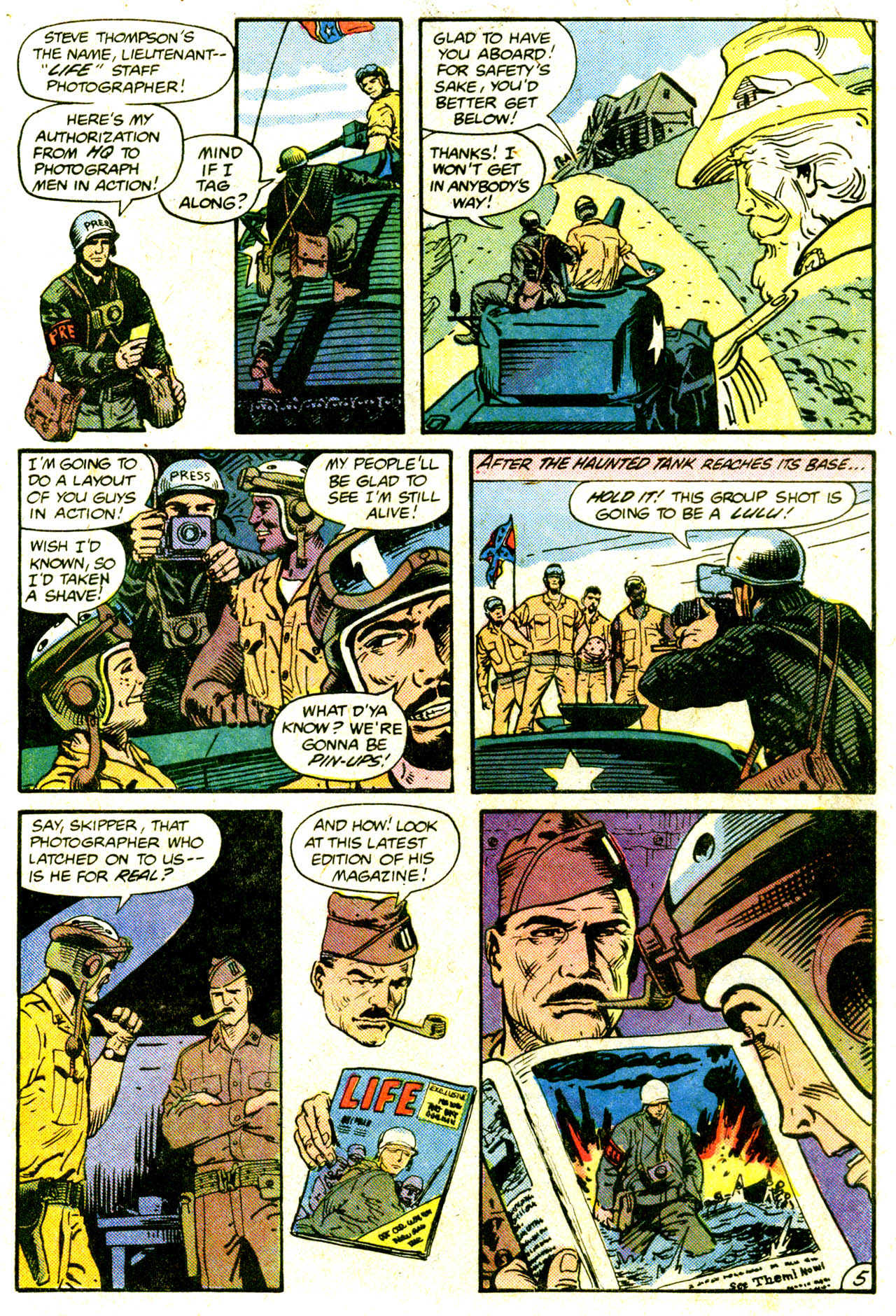 Read online G.I. Combat (1952) comic -  Issue #237 - 6