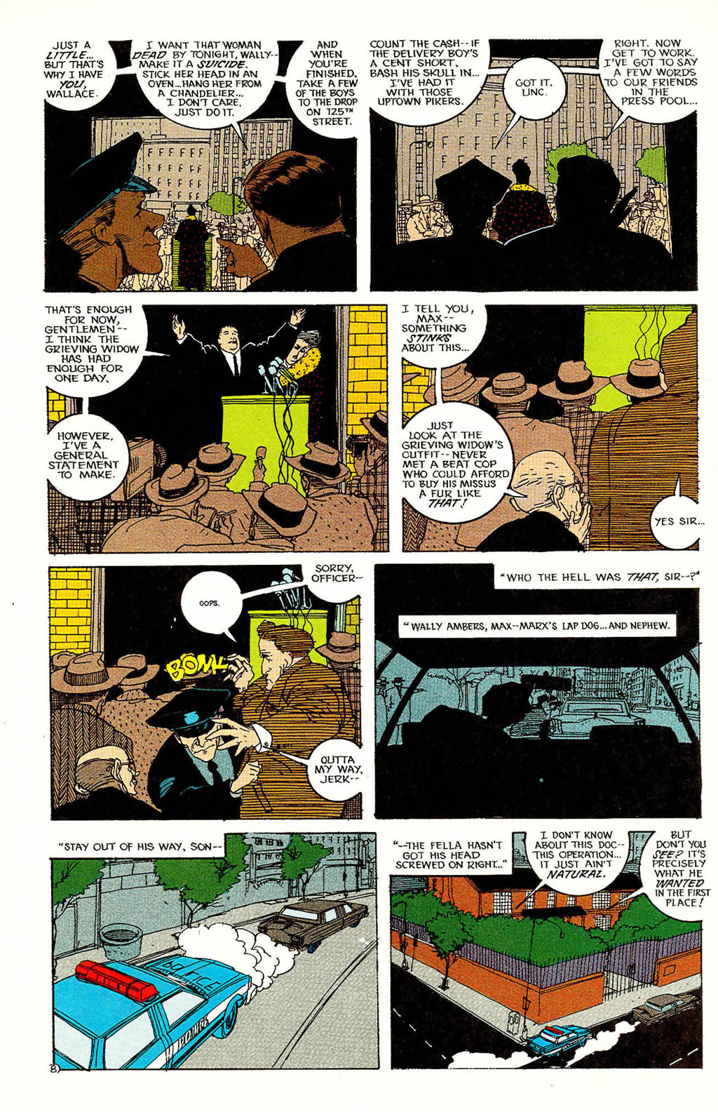 Read online The Shadow (1987) comic -  Issue #18 - 10