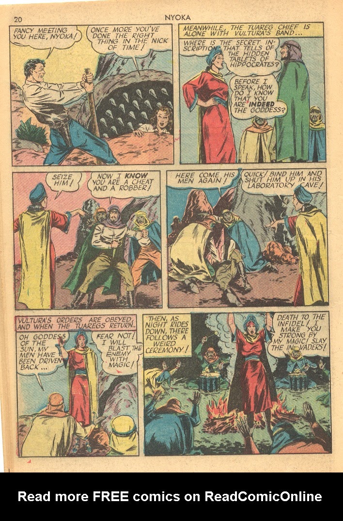 Read online Jungle Girl (1942) comic -  Issue #1 - 20
