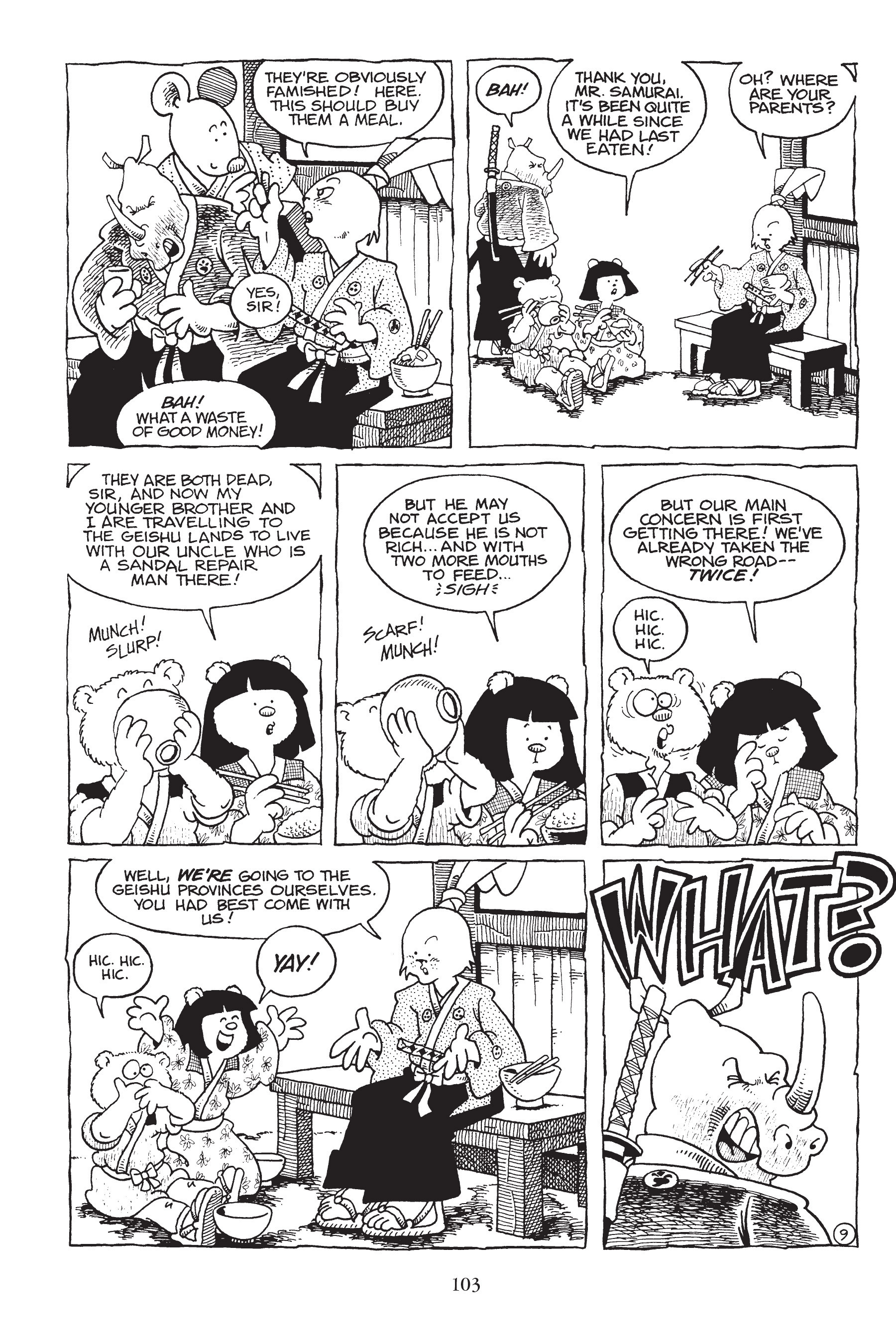 Read online Usagi Yojimbo (1987) comic -  Issue # _TPB 3 - 99