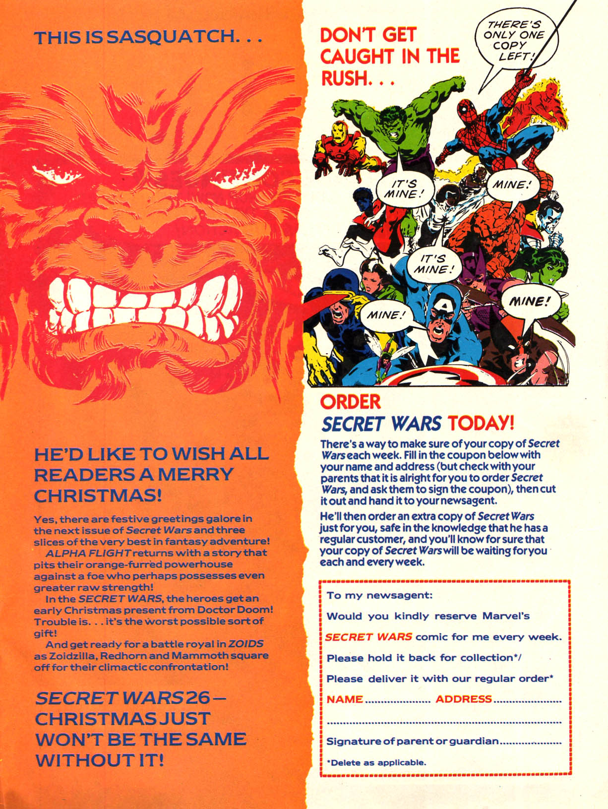 Read online Secret Wars (1985) comic -  Issue #25 - 22