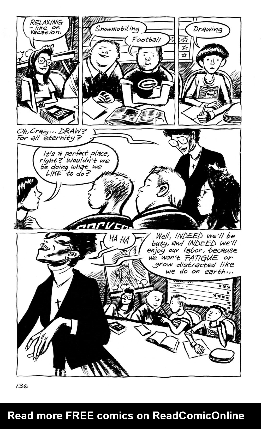 Read online Blankets comic -  Issue #1 - 134