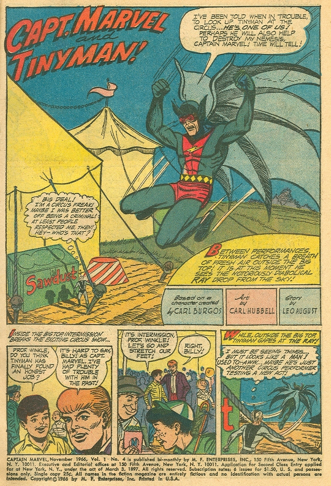 Read online Captain Marvel (1966) comic -  Issue #4 - 2