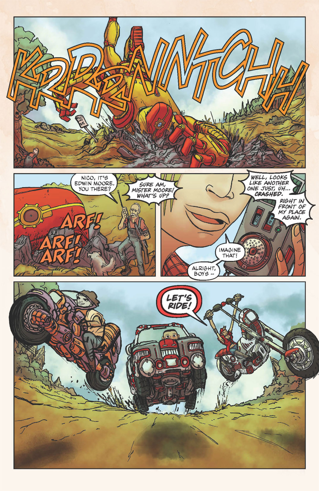 Read online Elephantmen comic -  Issue #32 - 42