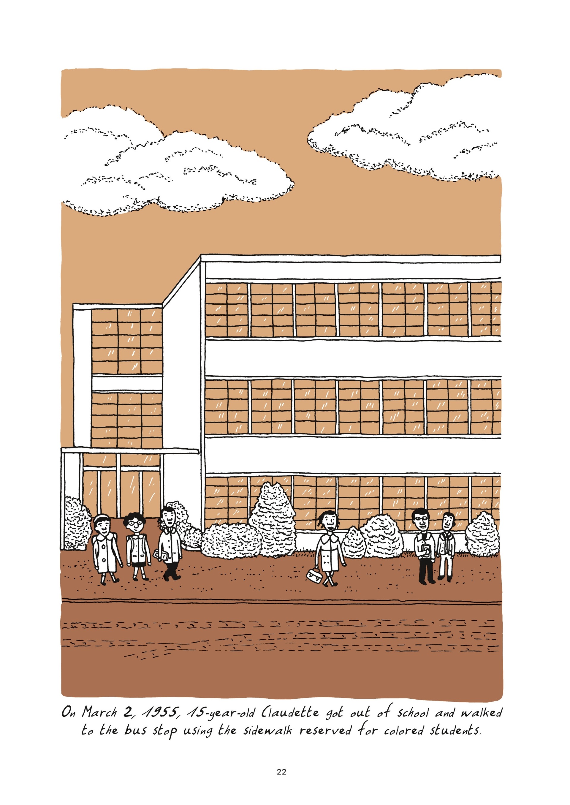 Read online Colored: The Unsung Life of Claudette Colvin comic -  Issue # TPB - 22