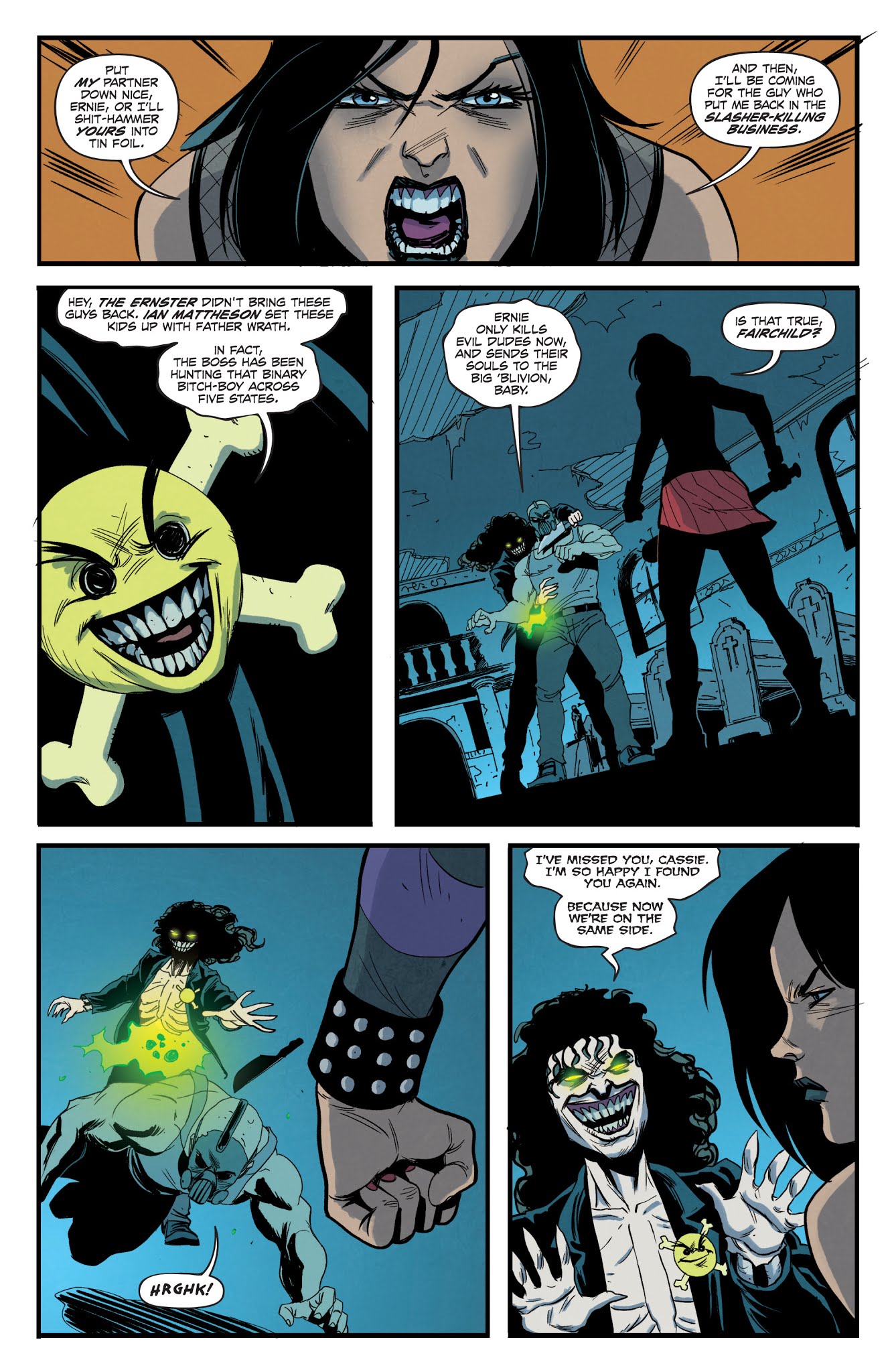 Read online Hack/Slash vs. Chaos comic -  Issue #1 - 10