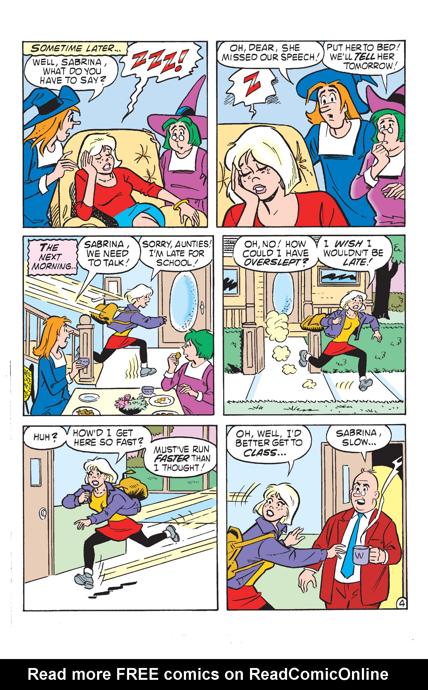 Read online Sabrina the Teenage Witch (1997) comic -  Issue #0 - 5