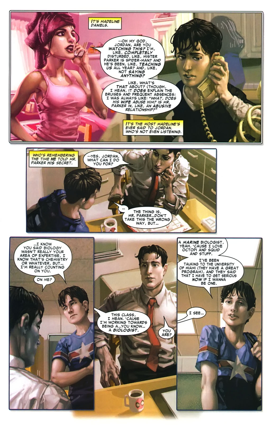 Read online The Sensational Spider-Man (2006) comic -  Issue #28 - 9