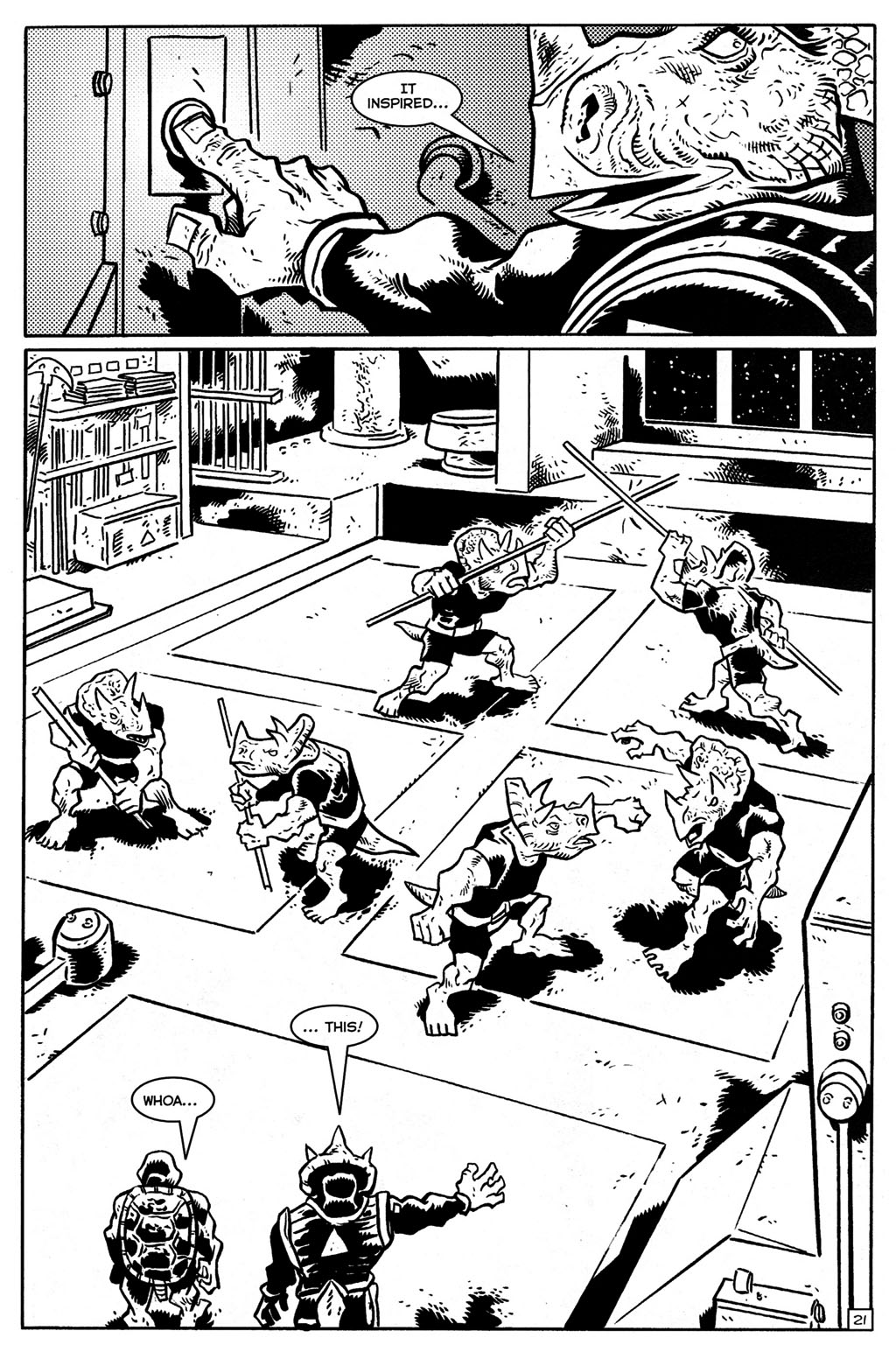 Read online TMNT: Teenage Mutant Ninja Turtles comic -  Issue #28 - 22