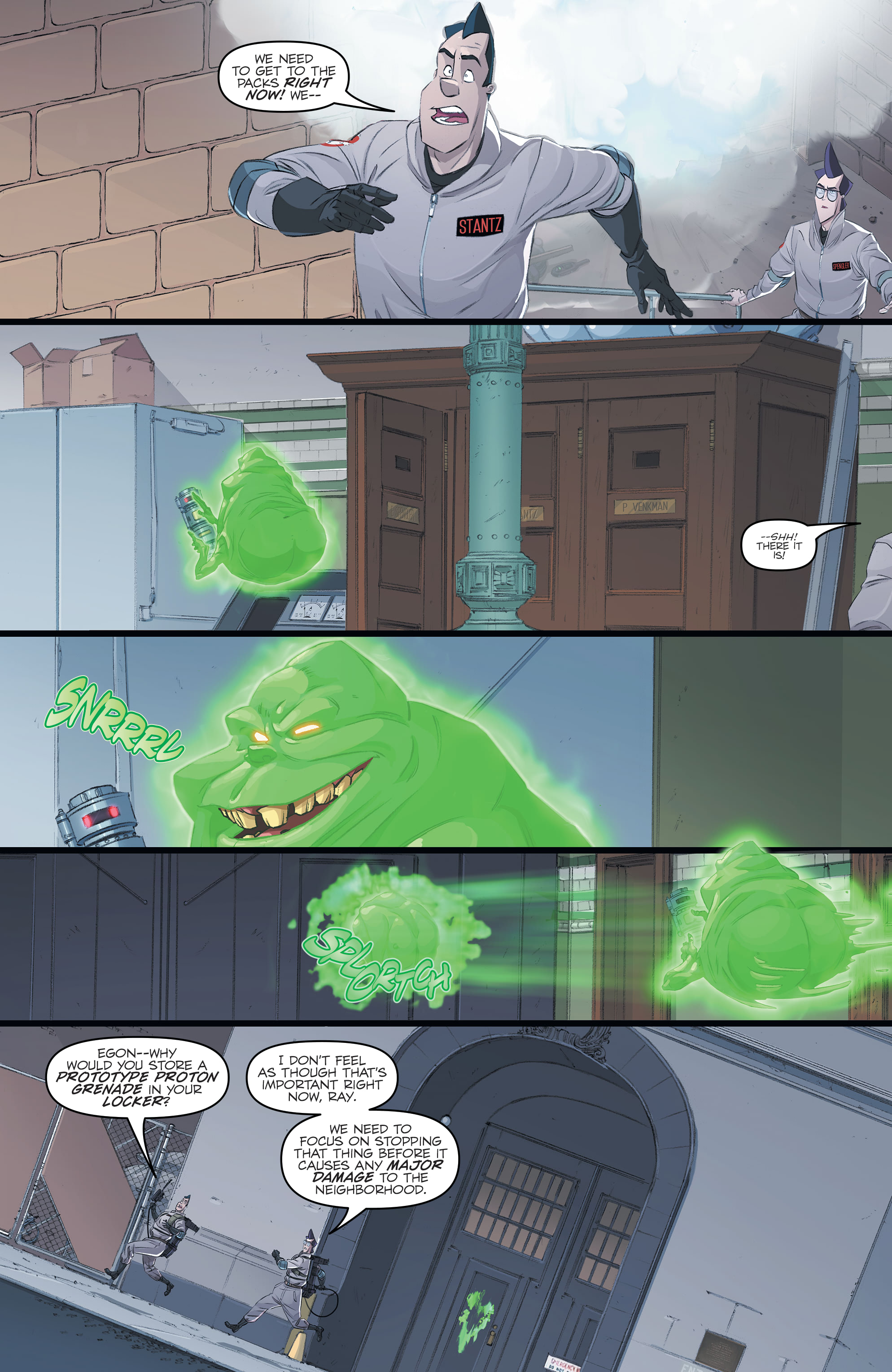 Read online Ghostbusters: Year One comic -  Issue #4 - 15