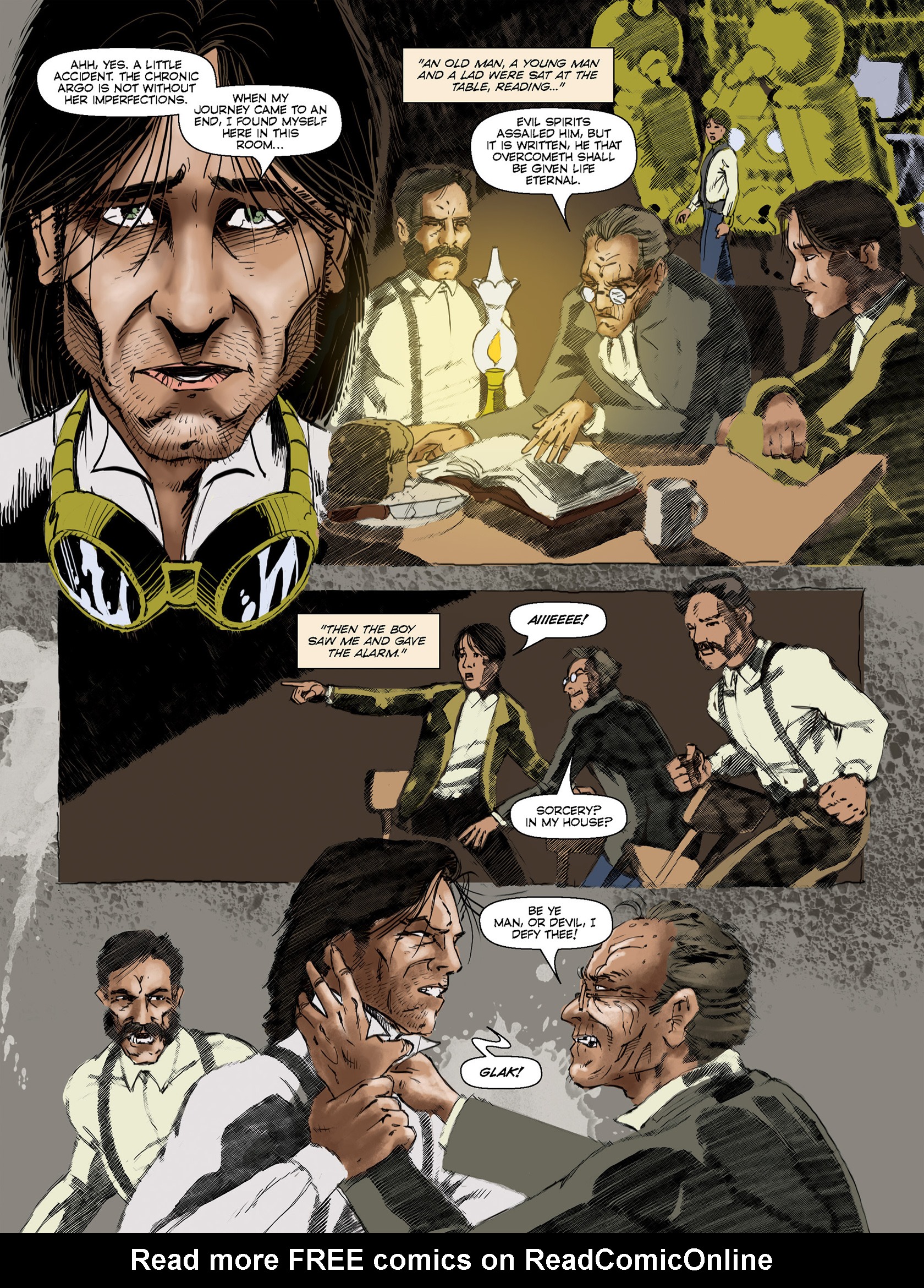 Read online H.G. Wells' The Chronic Argonauts comic -  Issue # TPB - 24