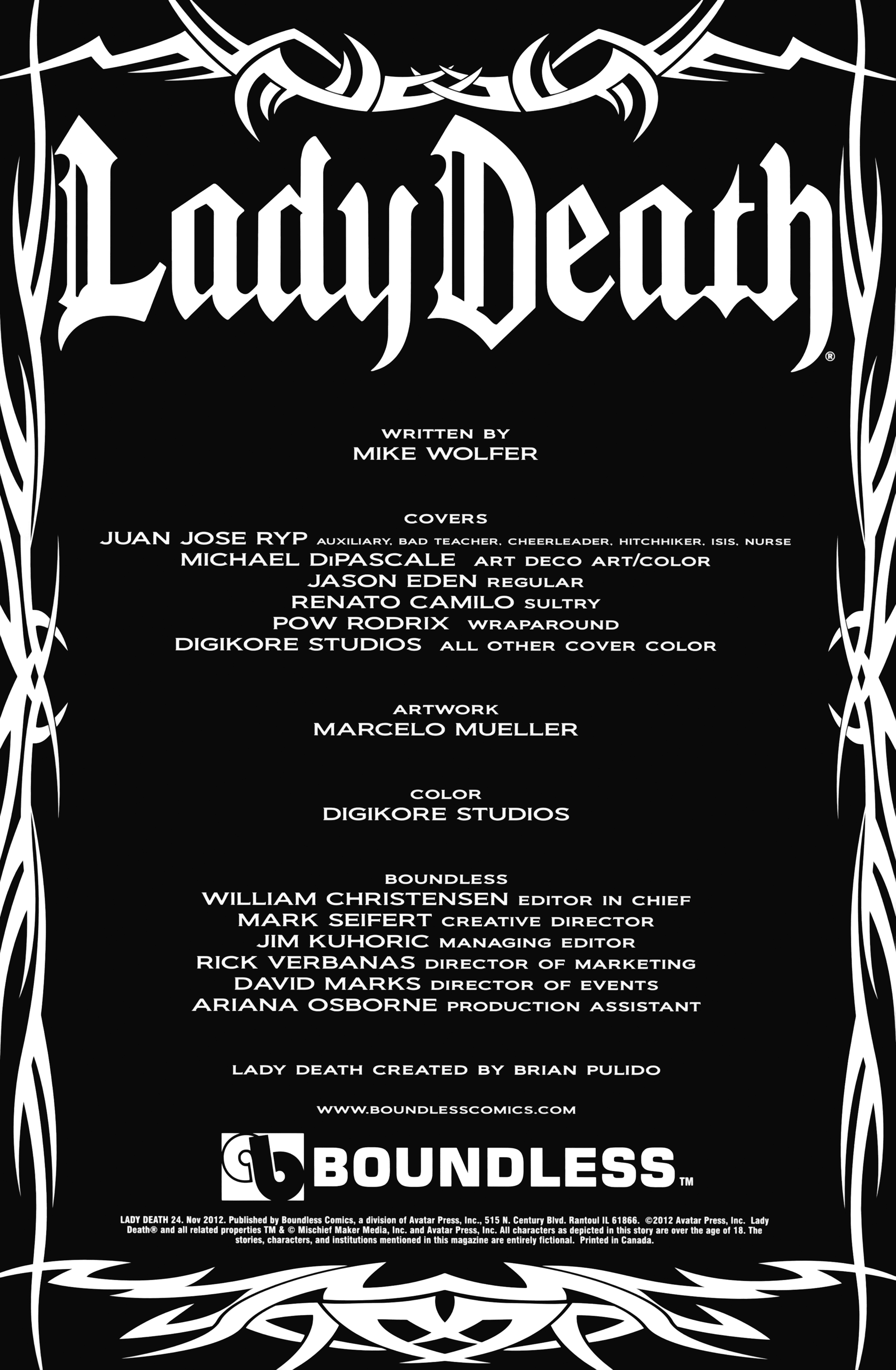 Read online Lady Death (2010) comic -  Issue #24 - 4