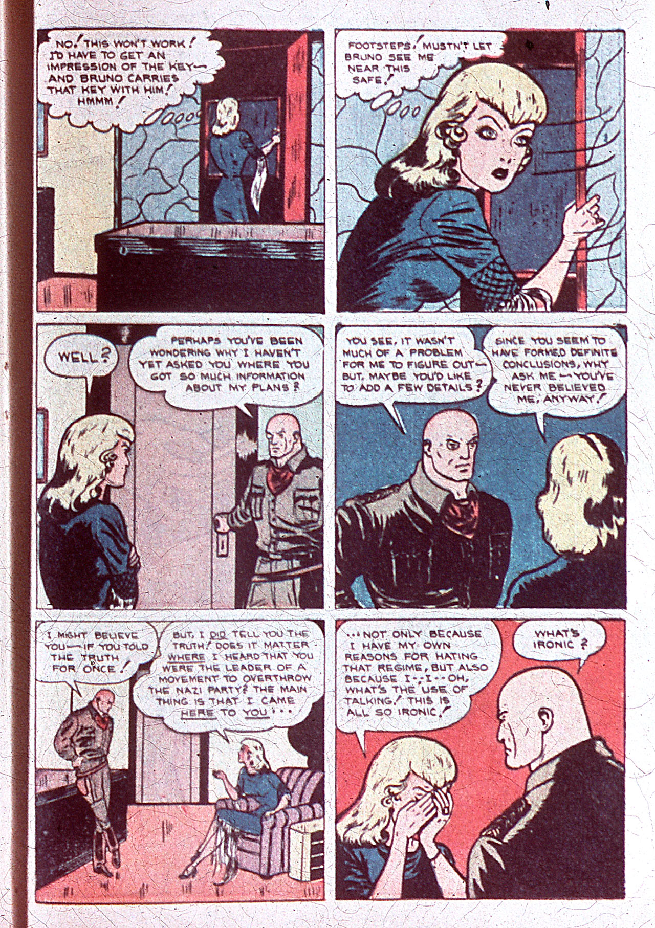 Read online Miss Fury Comics comic -  Issue #6 - 35