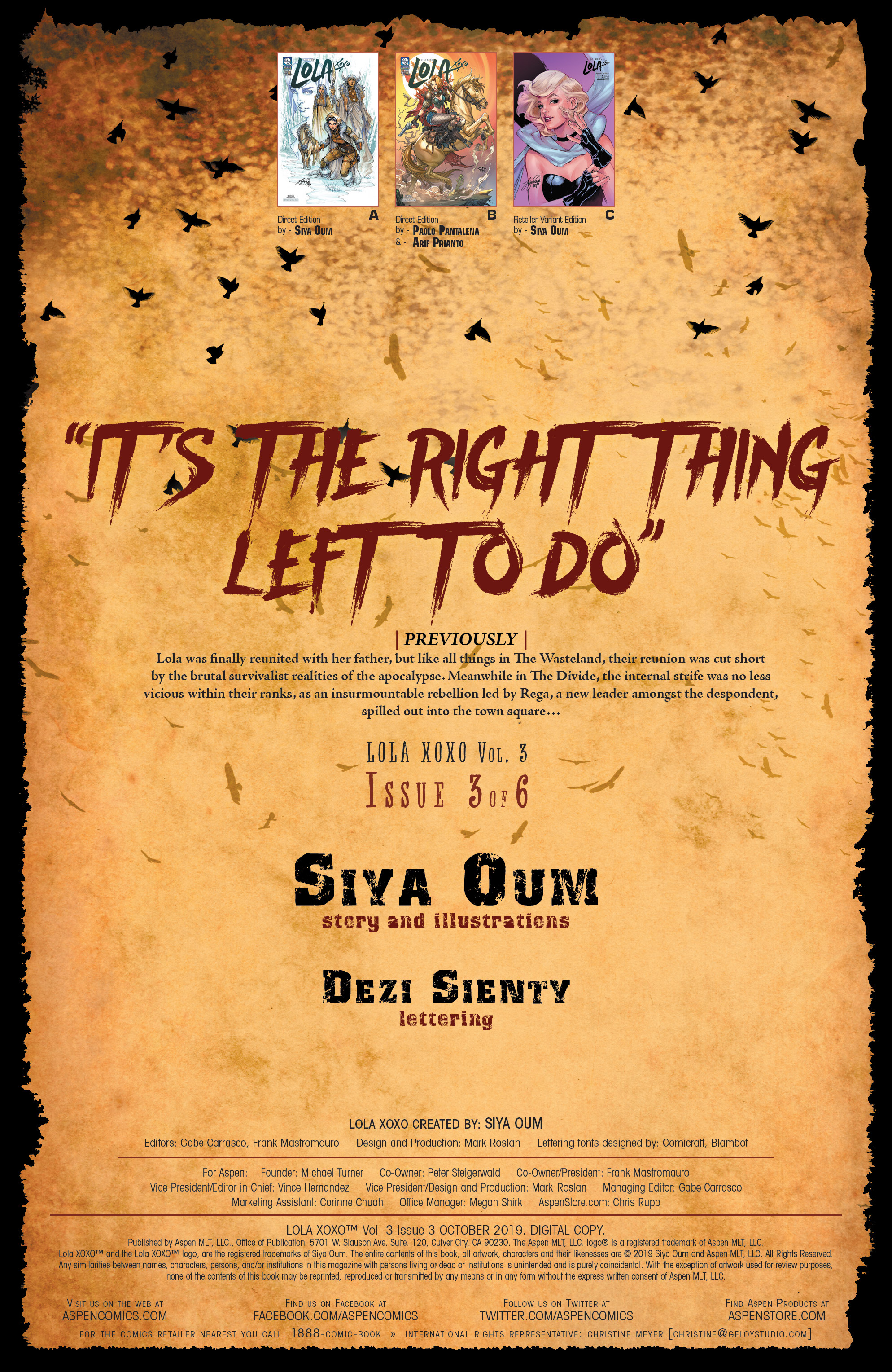 Read online Lola XOXO Vol.3 comic -  Issue #3 - 3