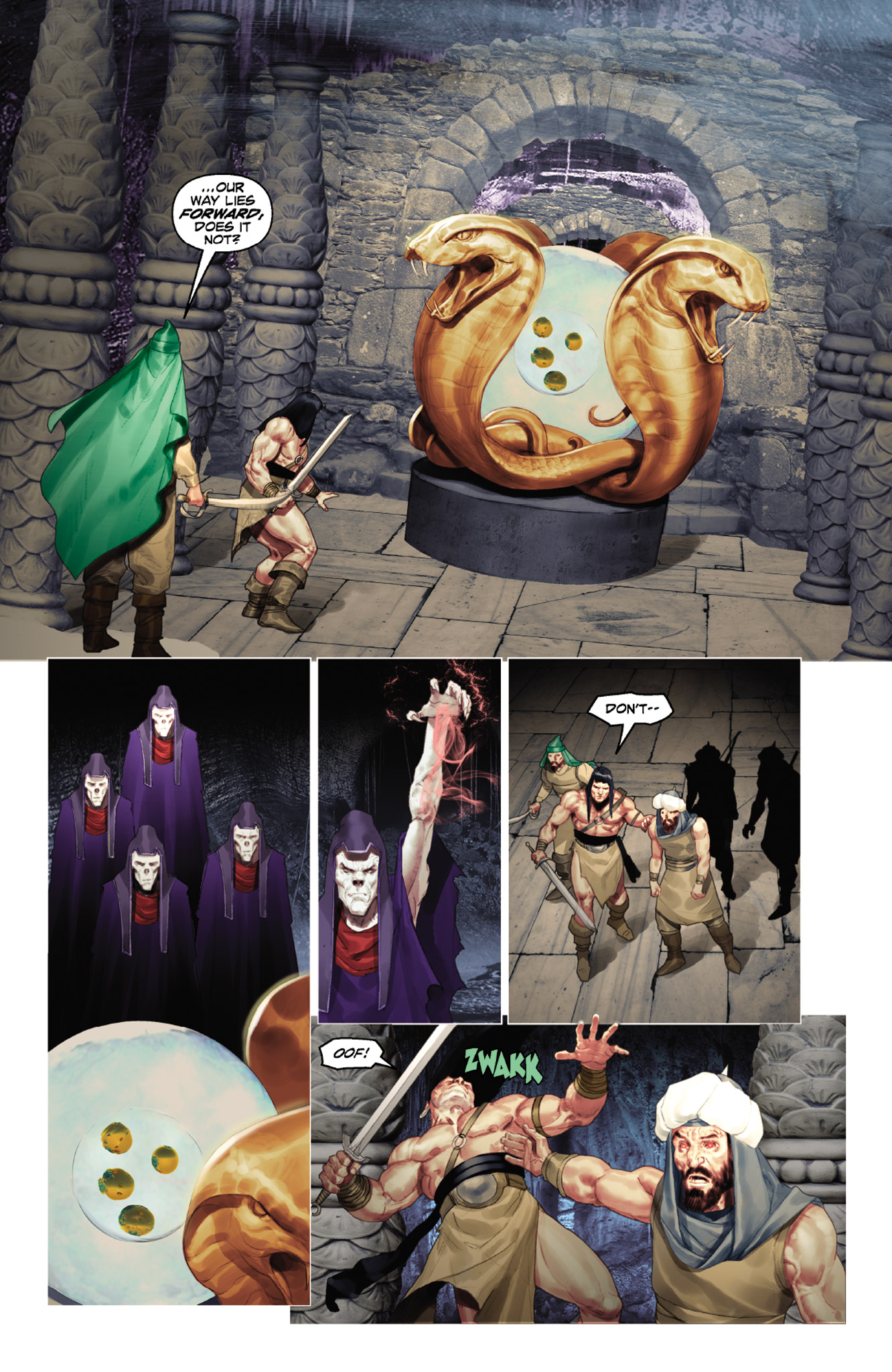Read online Conan and the People of the Black Circle comic -  Issue #4 - 11