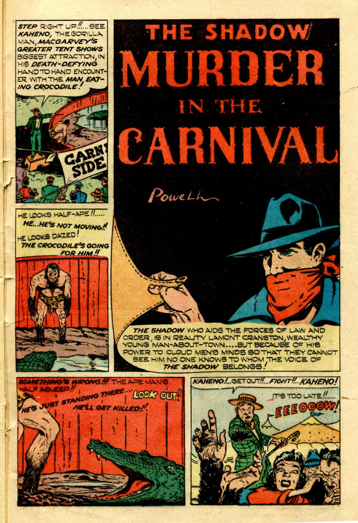 Read online Shadow Comics comic -  Issue #83 - 35