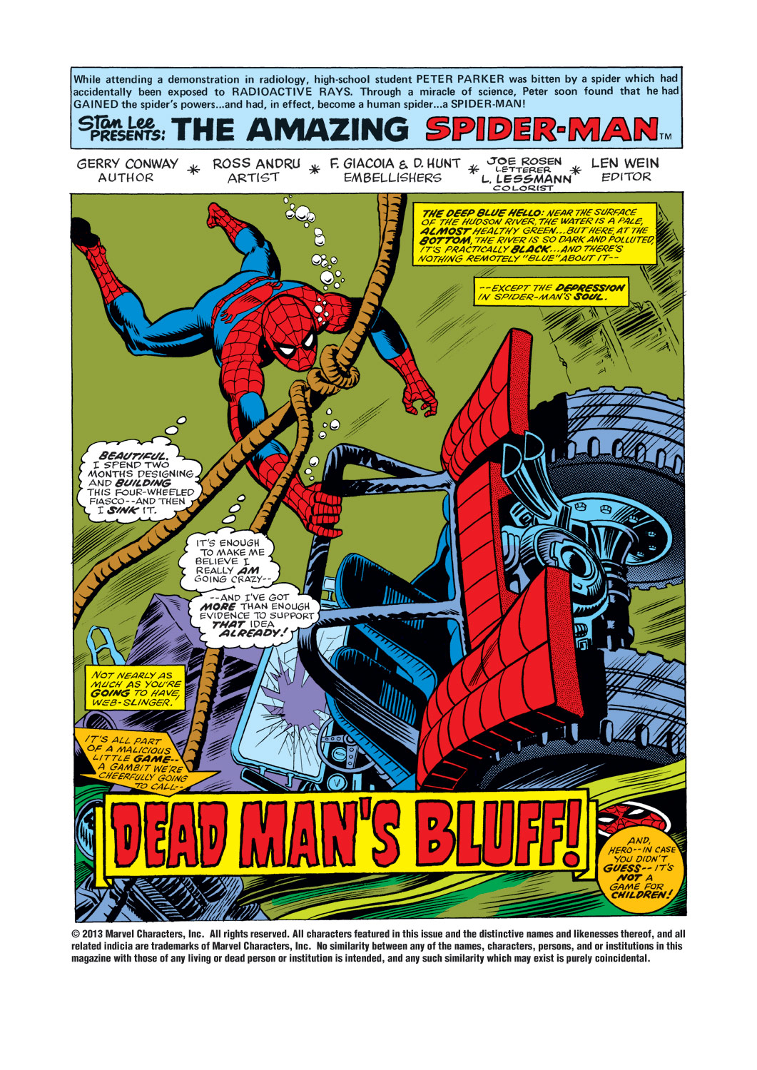 The Amazing Spider-Man (1963) 142 Page 1