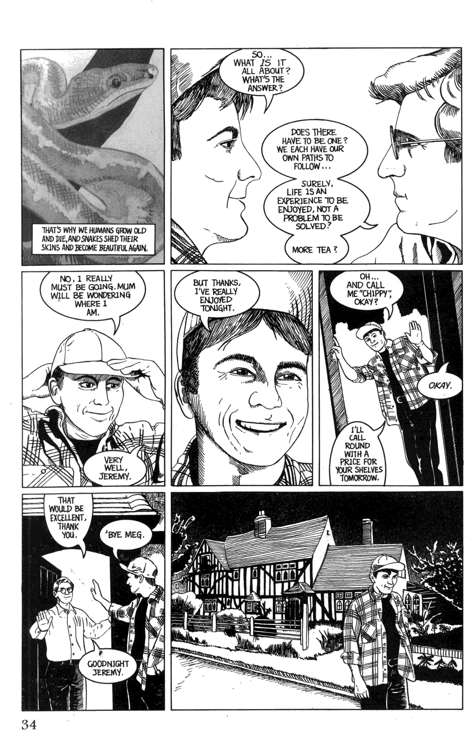 Read online Strangehaven comic -  Issue #1 - 34