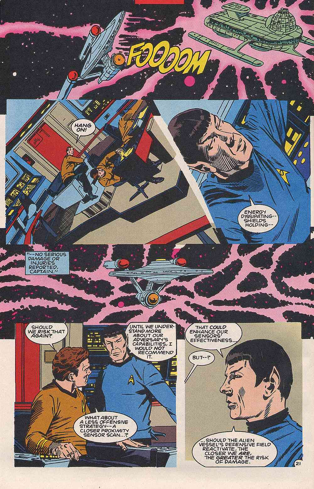 Read online Star Trek (1989) comic -  Issue #58 - 22