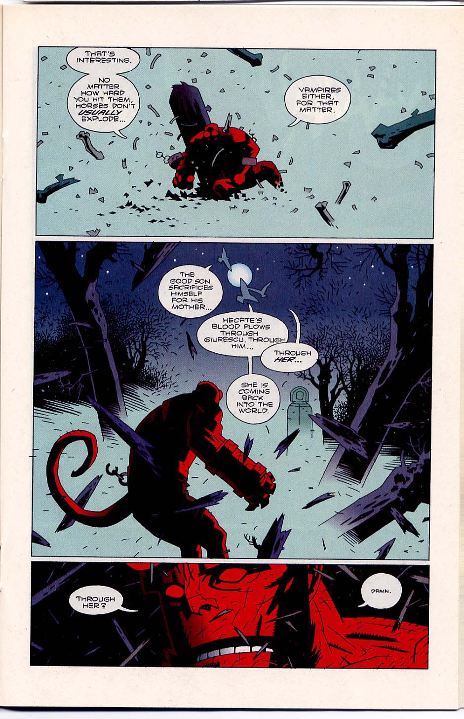 Read online Hellboy: Wake the Devil comic -  Issue #5 - 15