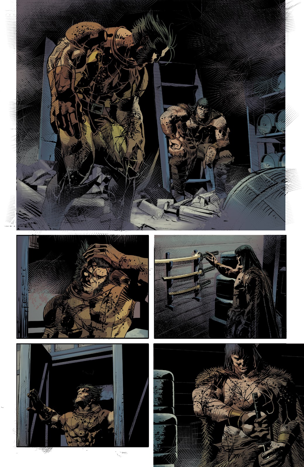 Savage Avengers issue Director's Cut - Page 112