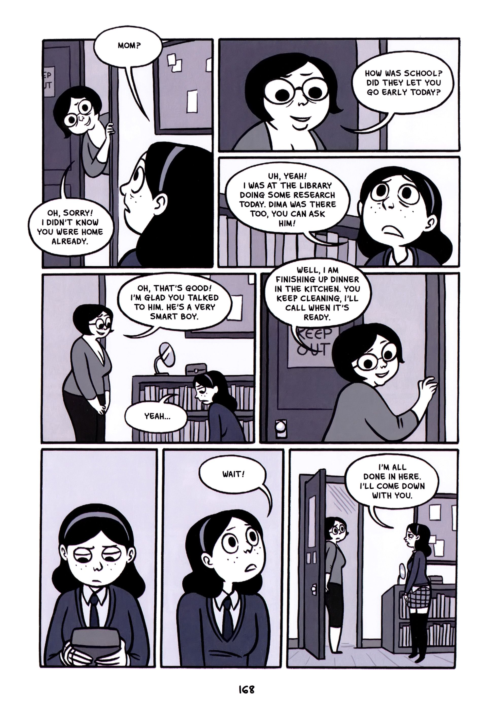 Read online Anya's Ghost comic -  Issue #1 - 169